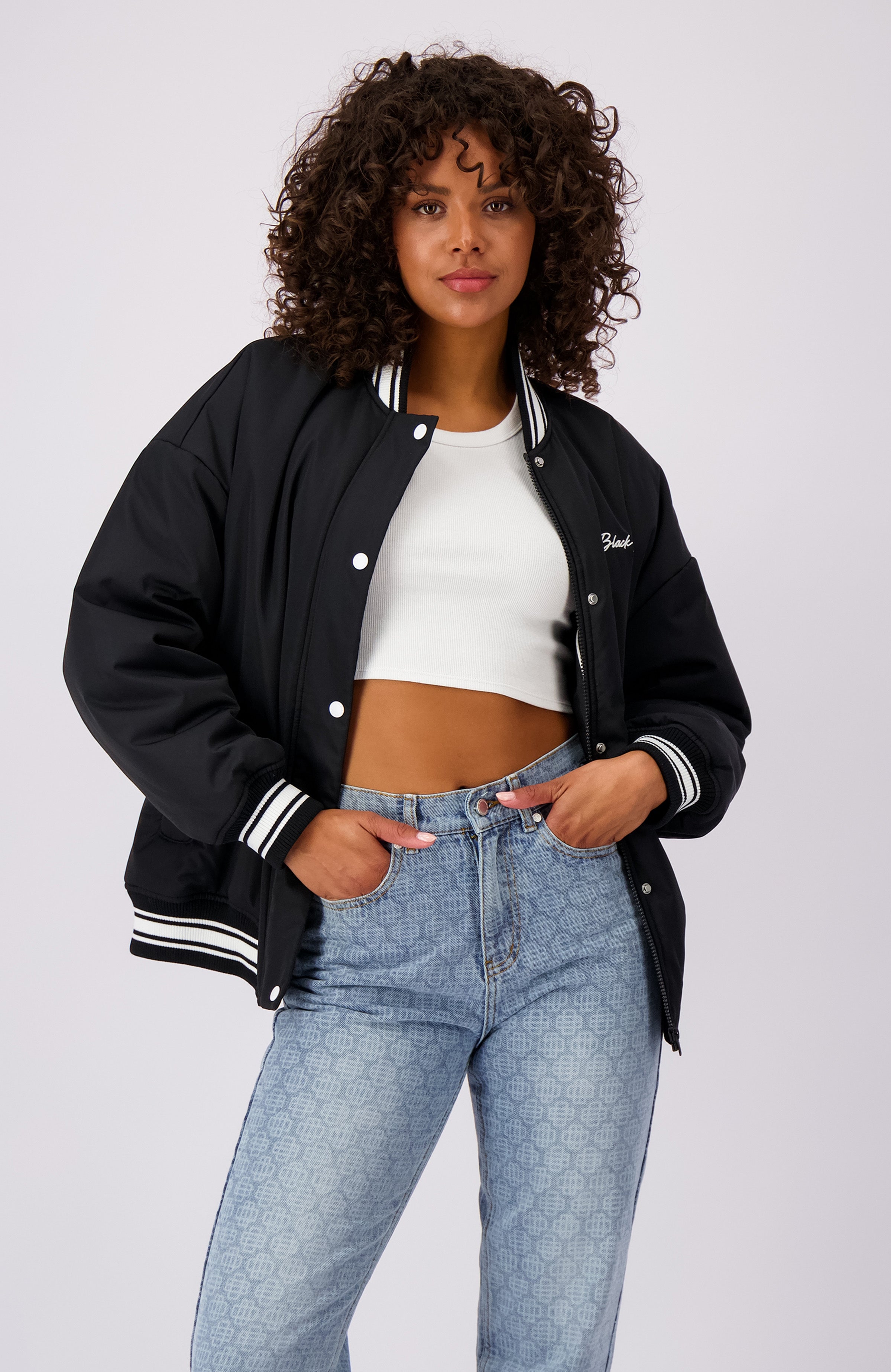 ROYAL BOMBER JACKET | Black