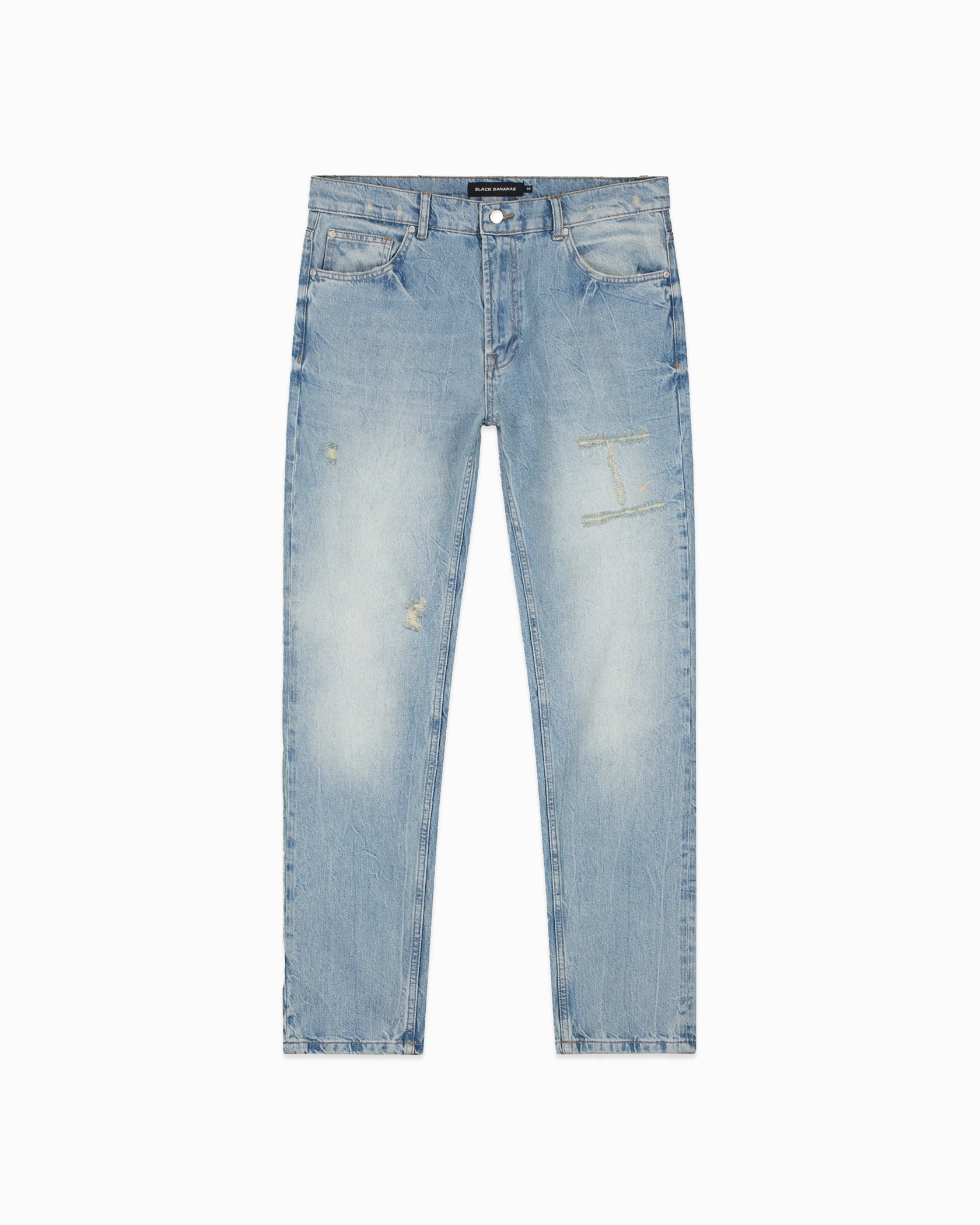 verwoest denim | blauw