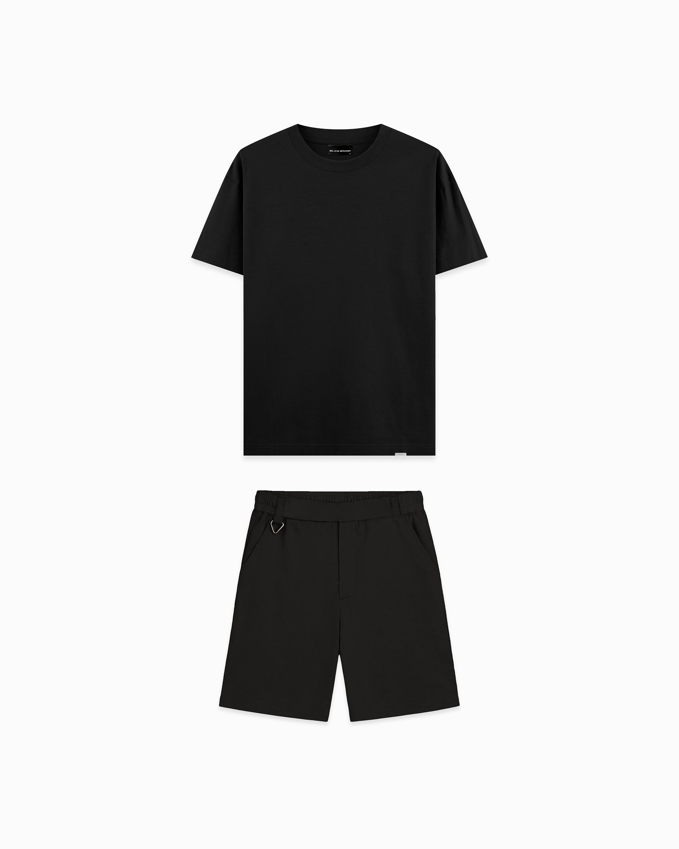 Camiseta mercerizada Camiseta | Negro