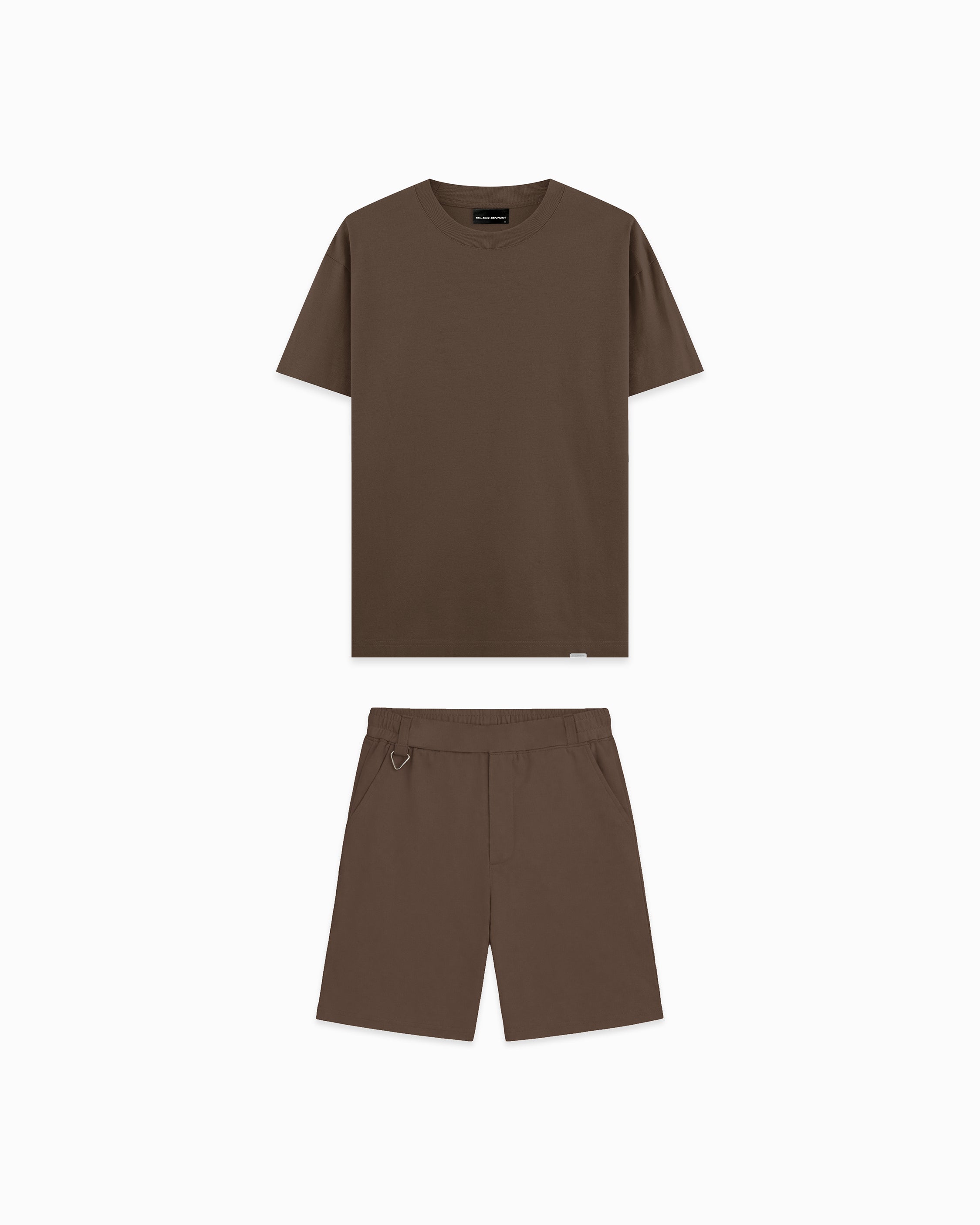 Camiseta mercerizada Camiseta | Marrón