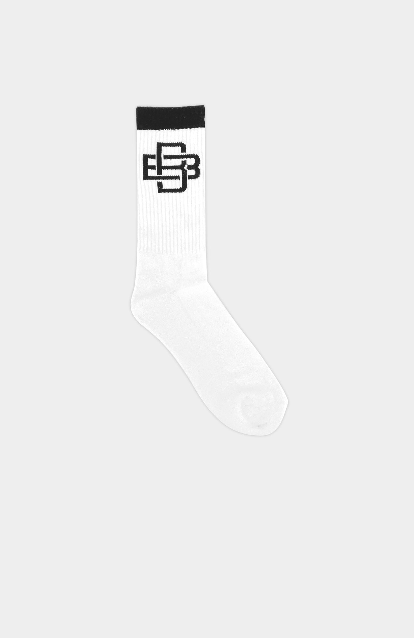 MONOGRAM SOCKS | White