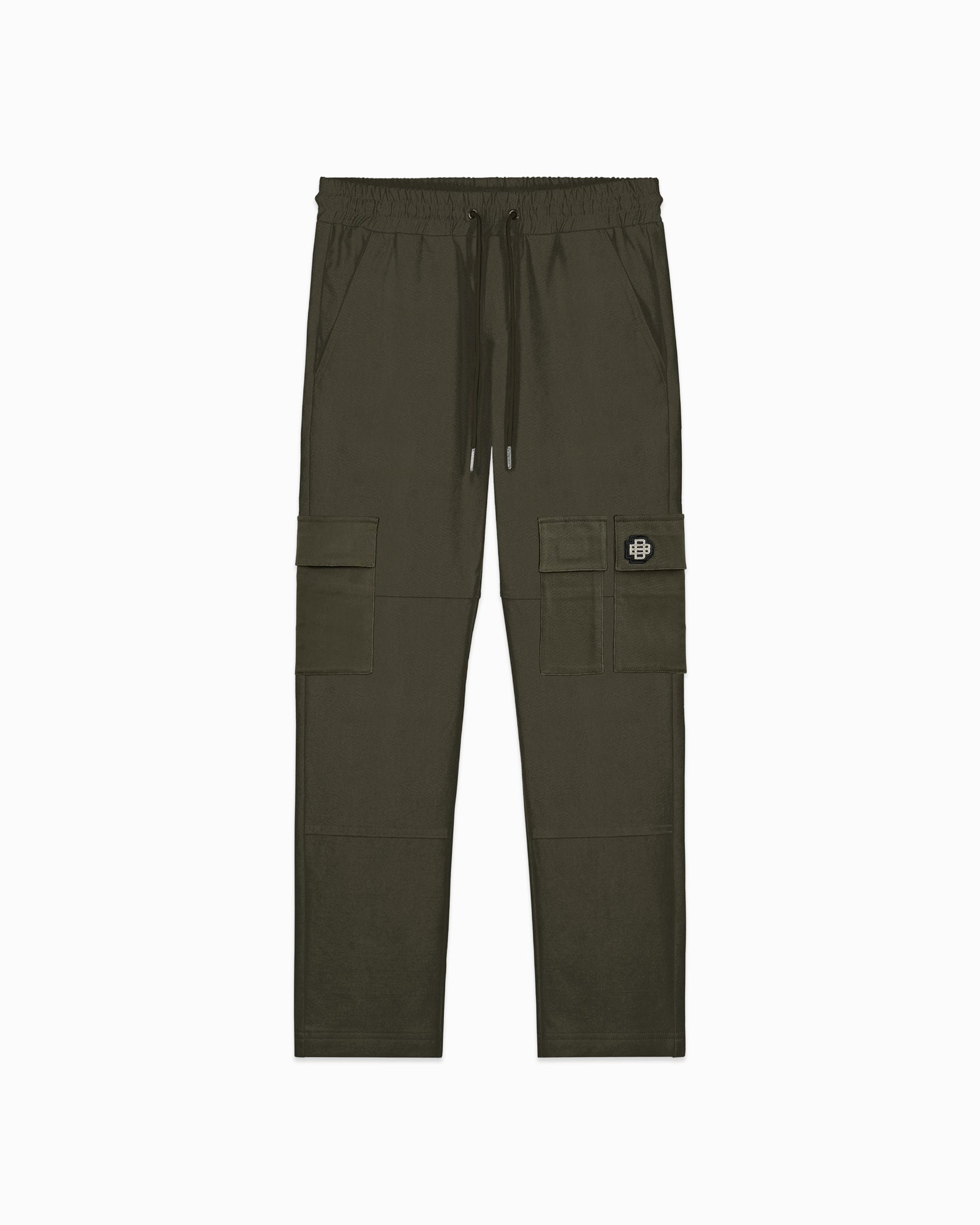 MONOGRAM CARGO PANTS | Moss Green