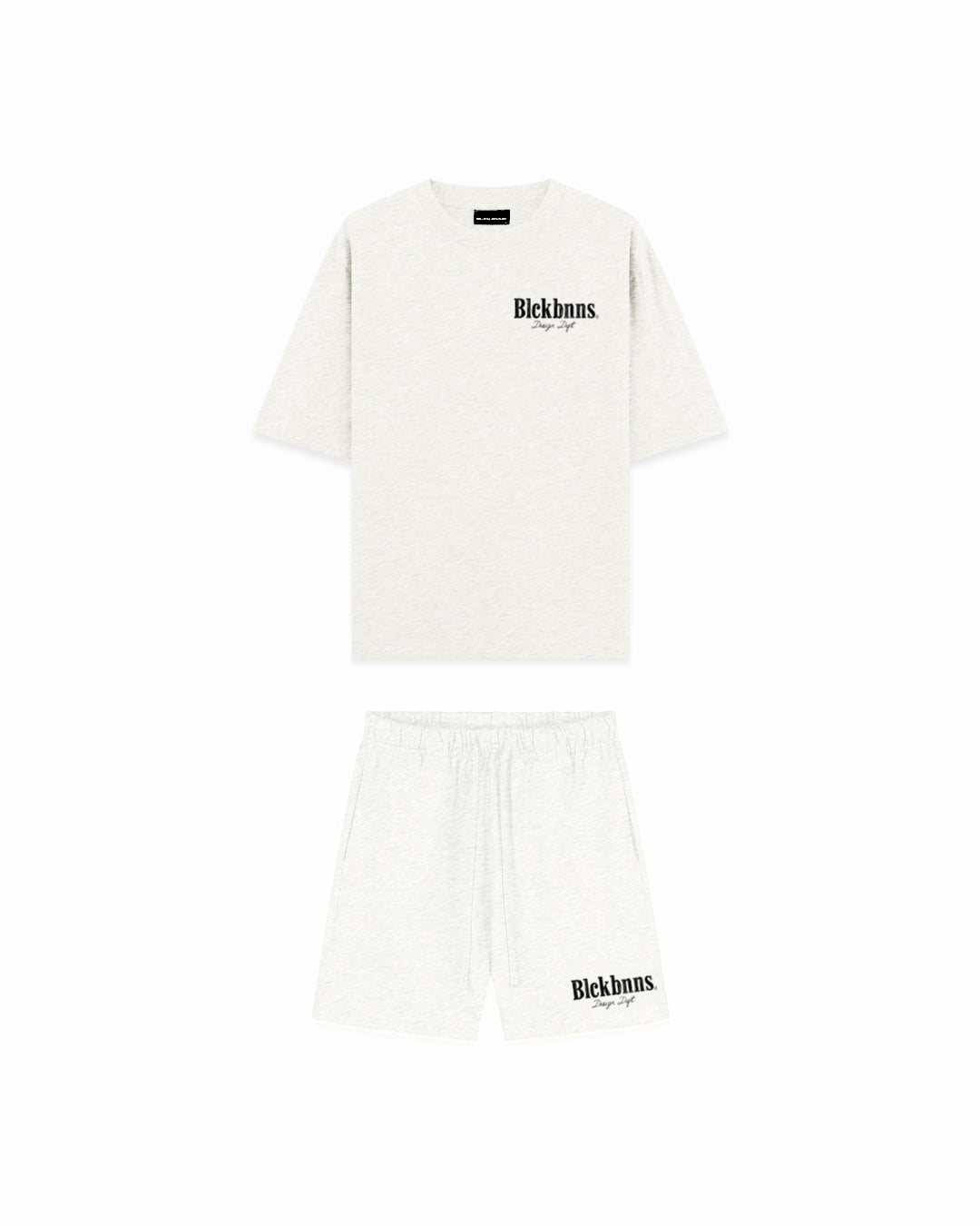 KIDS BRUSH TWINSET | Melange Grey