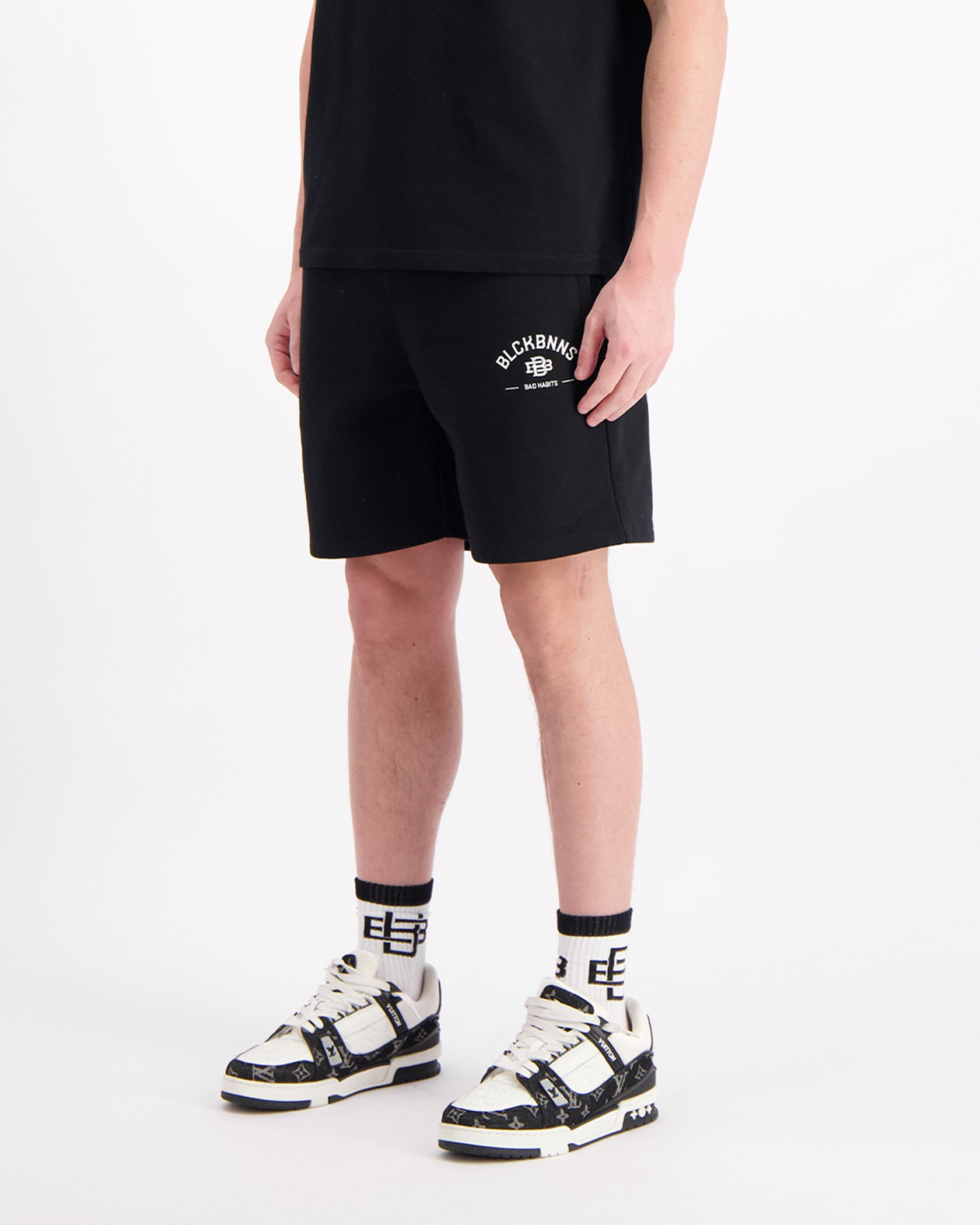 BAD HABITS SWEATSHORTS | Black