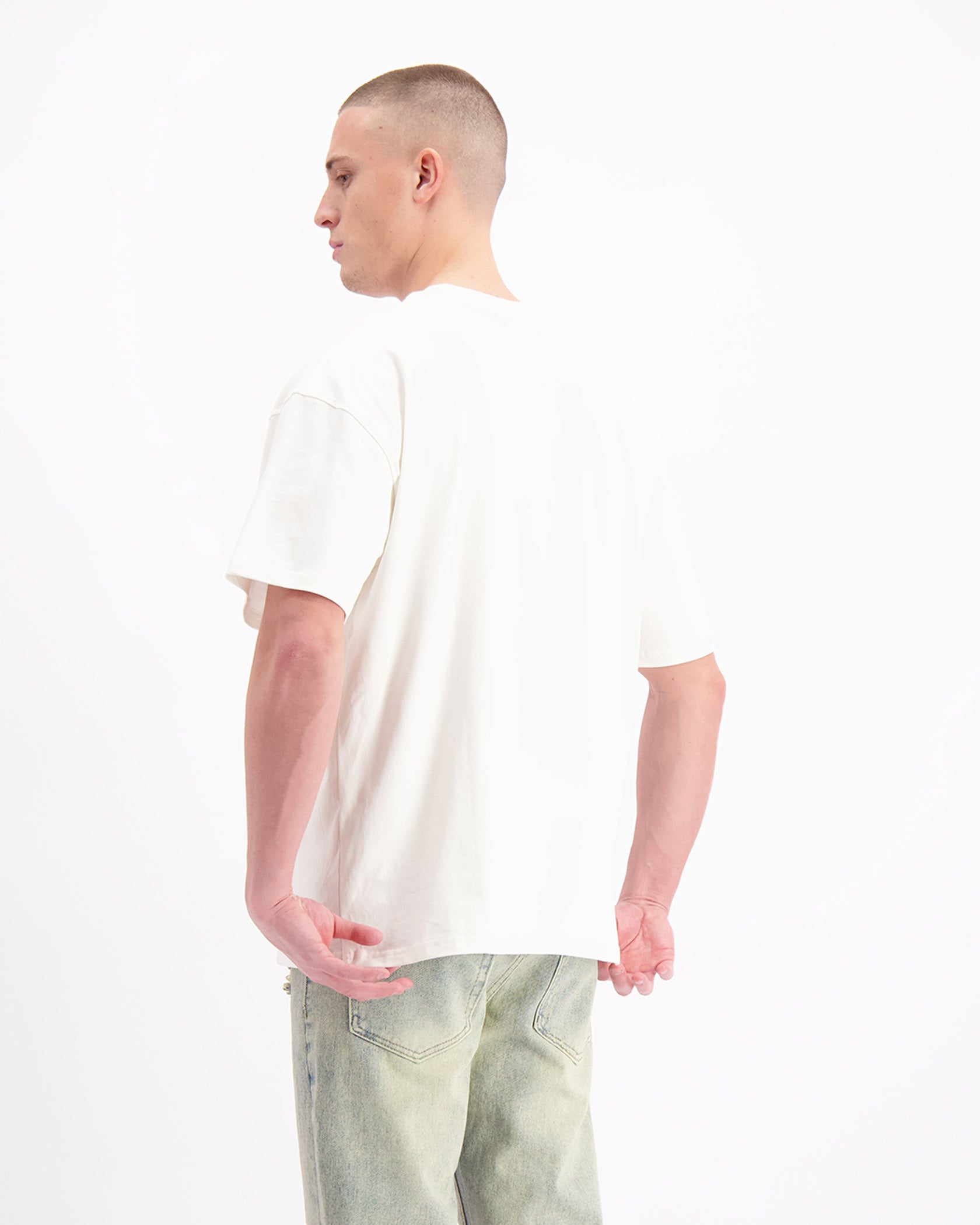 BLOCK MONOGRAM  T-SHIRT | White