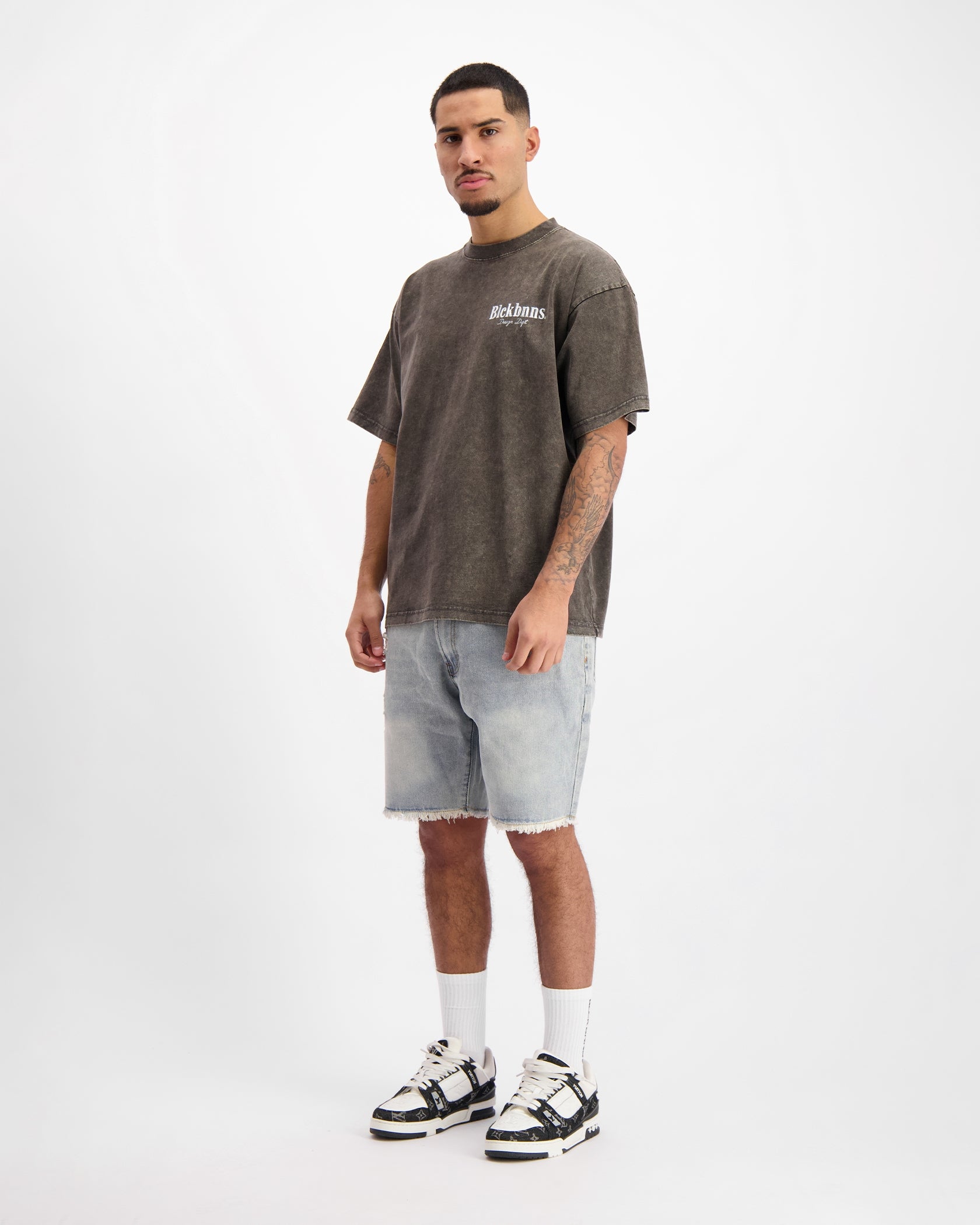 BRUSH T-SHIRT | Grey