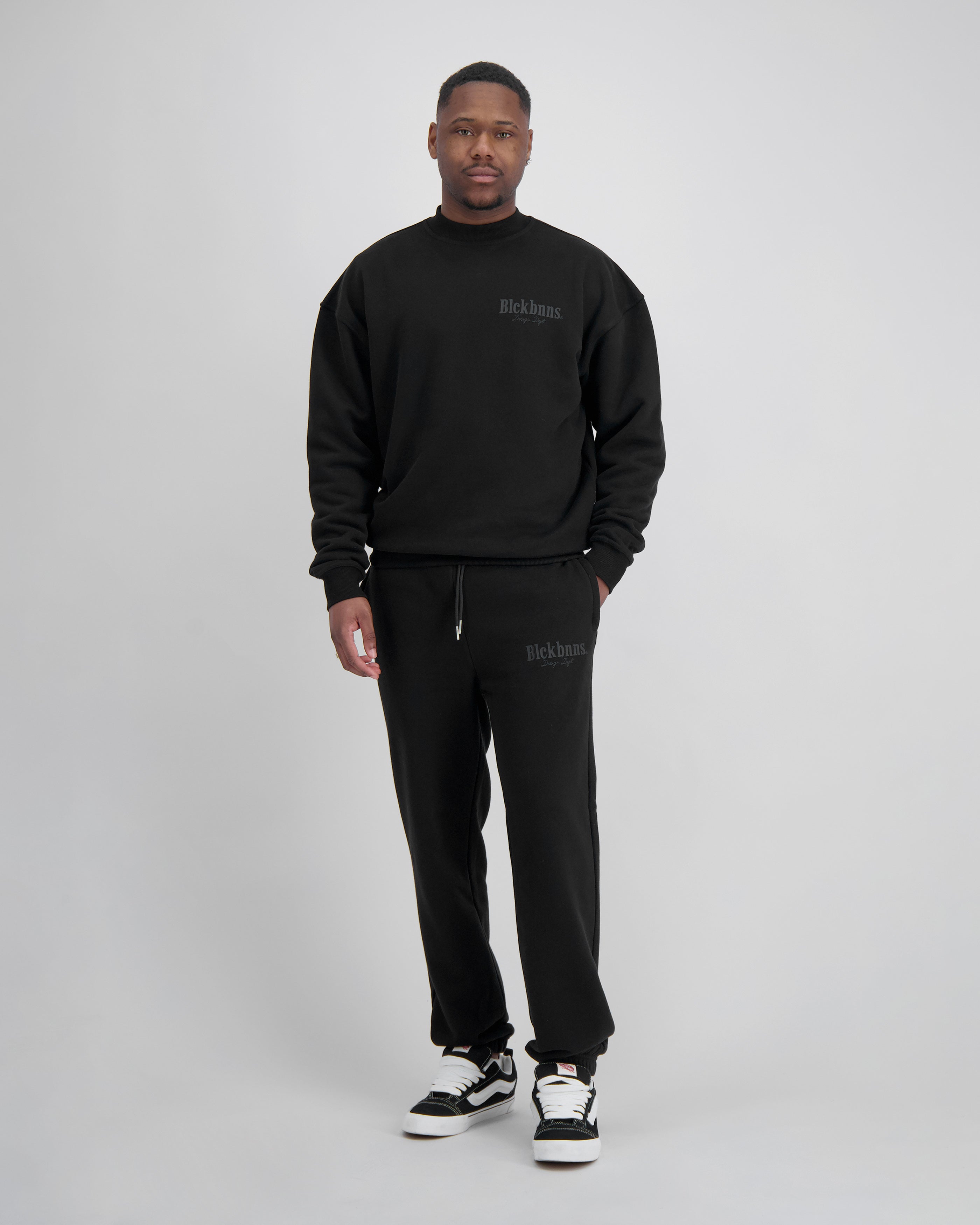 DESIGN DEPT CREWNECK SWEATSUIT | Black