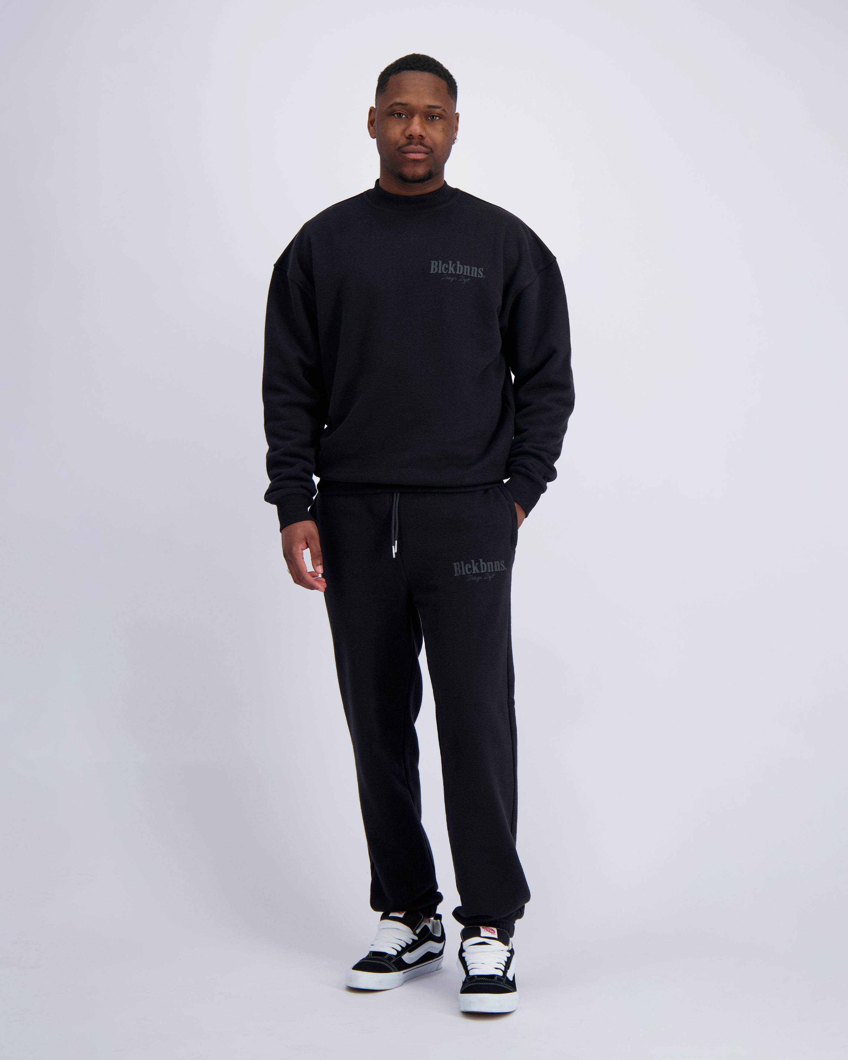 DESIGN DEPT CREWNECK SWEATSUIT | Schwarz