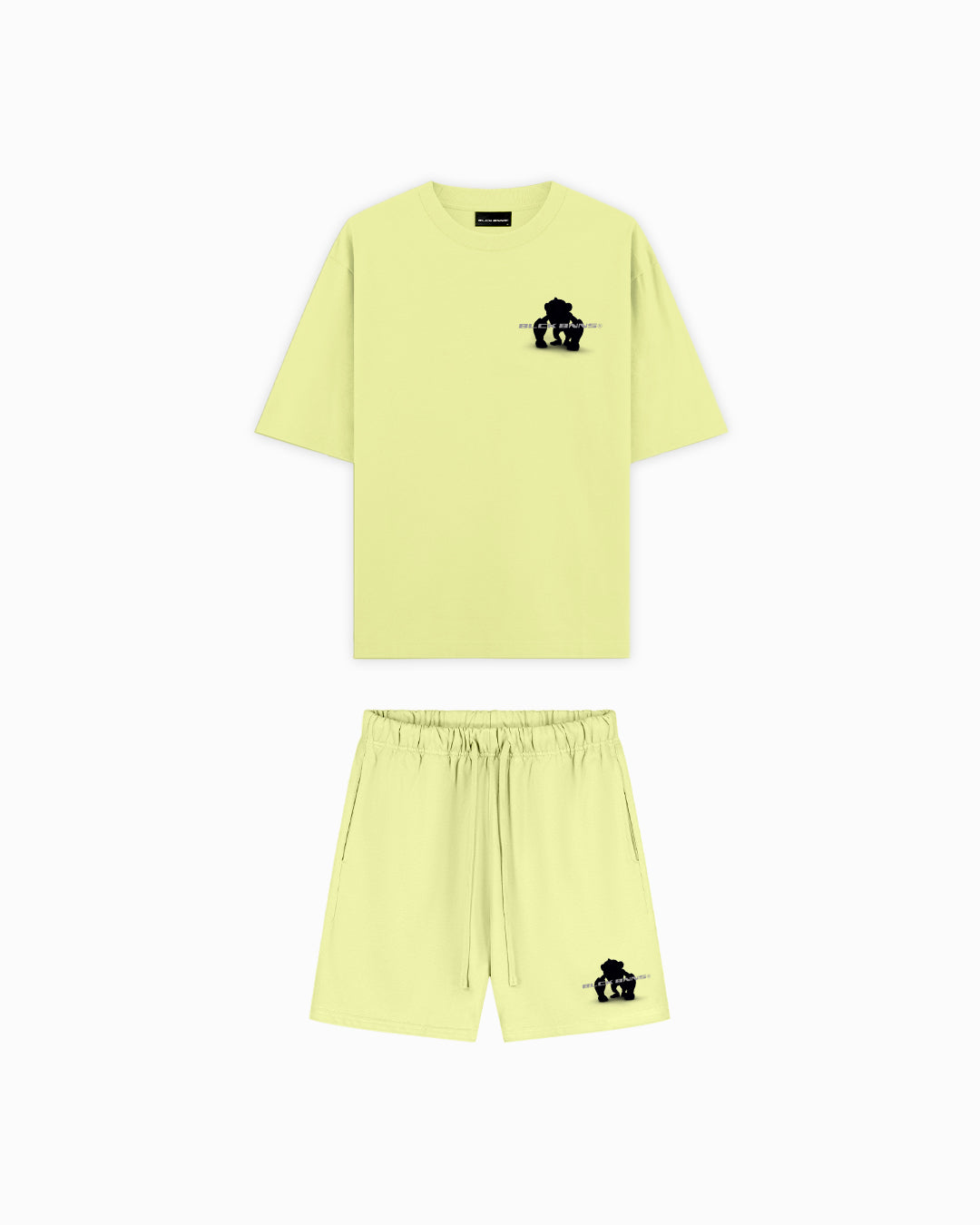 KIDS 3D CONVOY TWINSET | Yellow