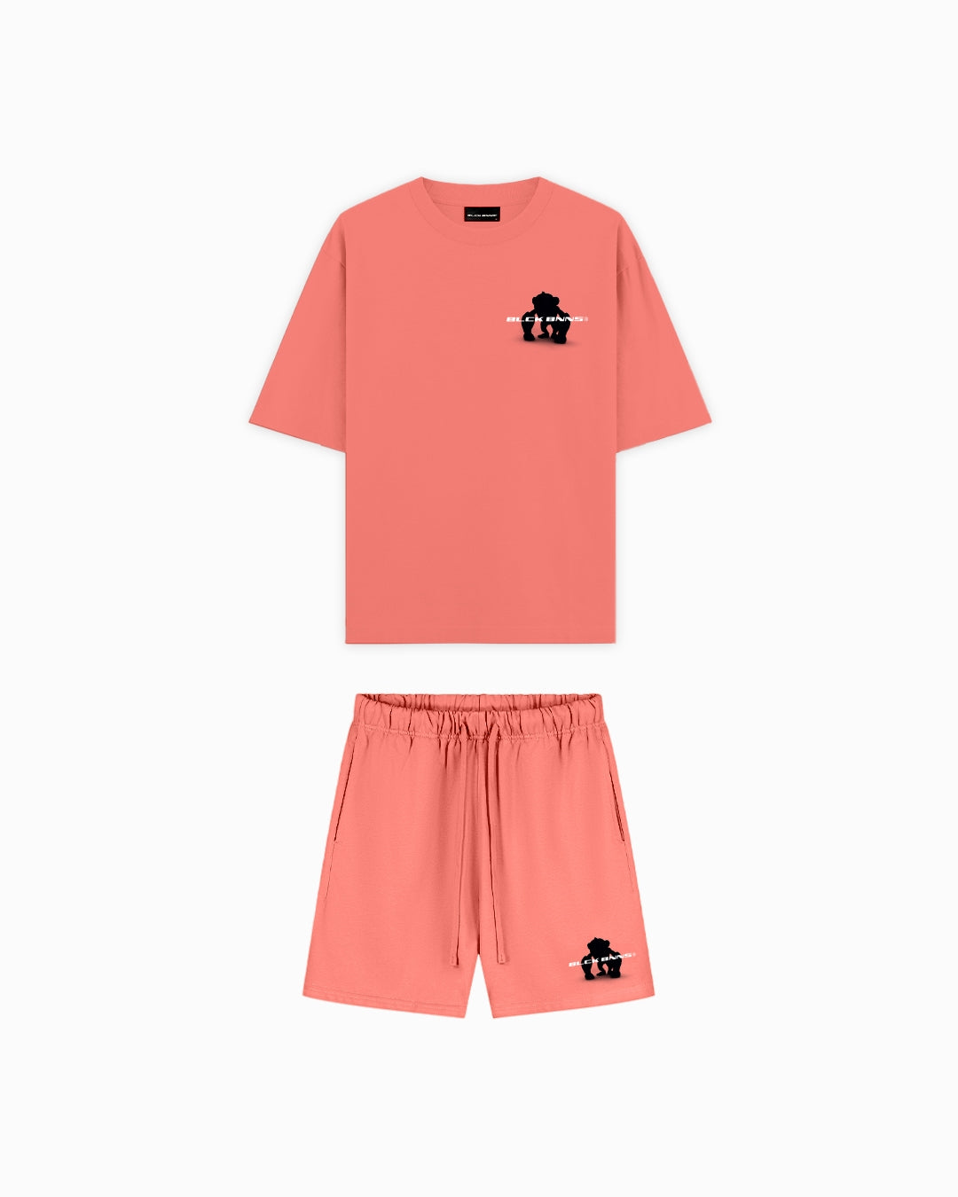 KIDS 3D CONVOY TWINSET | Salmon