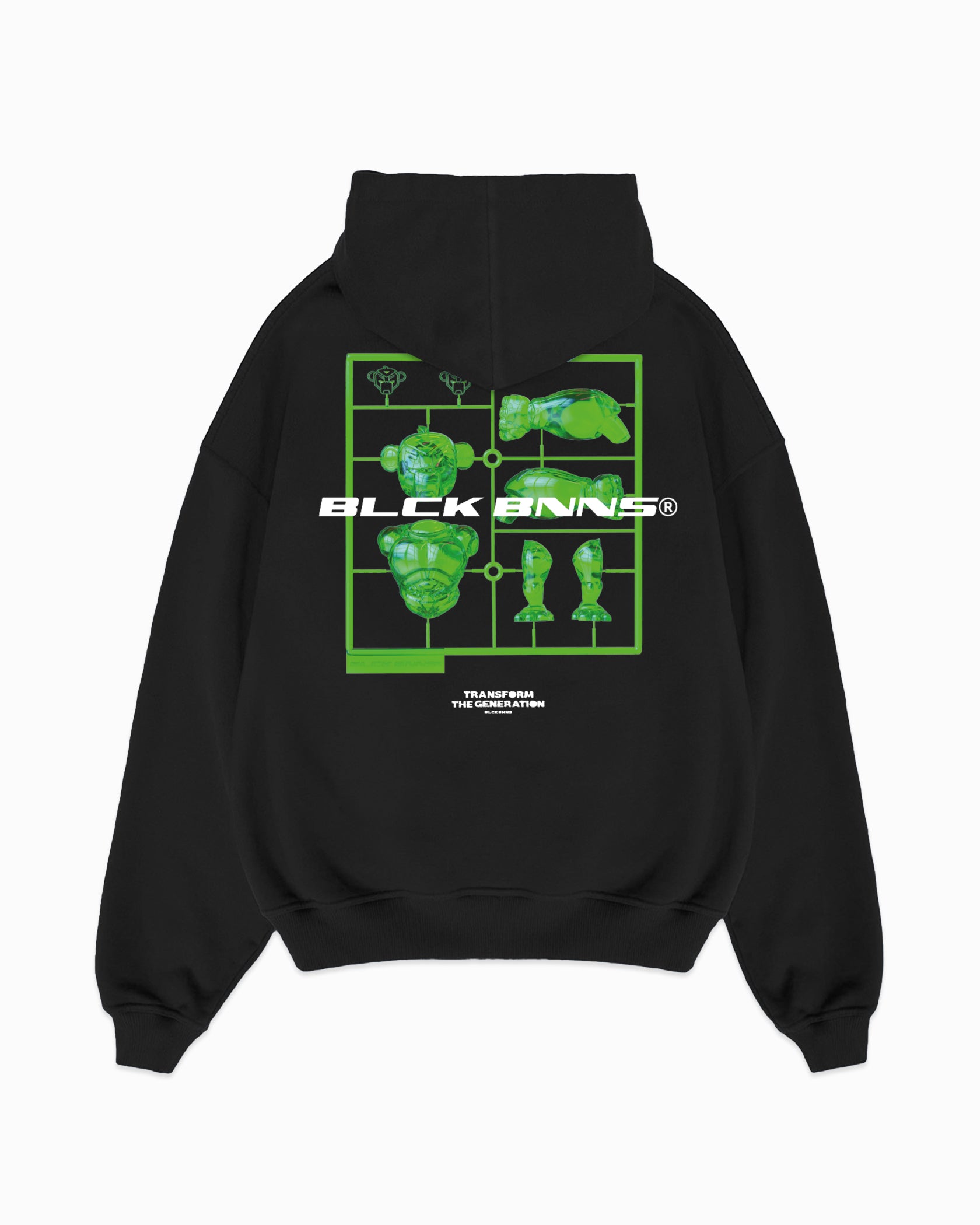 KIDS ACTION FIGURE HOODIE | Black