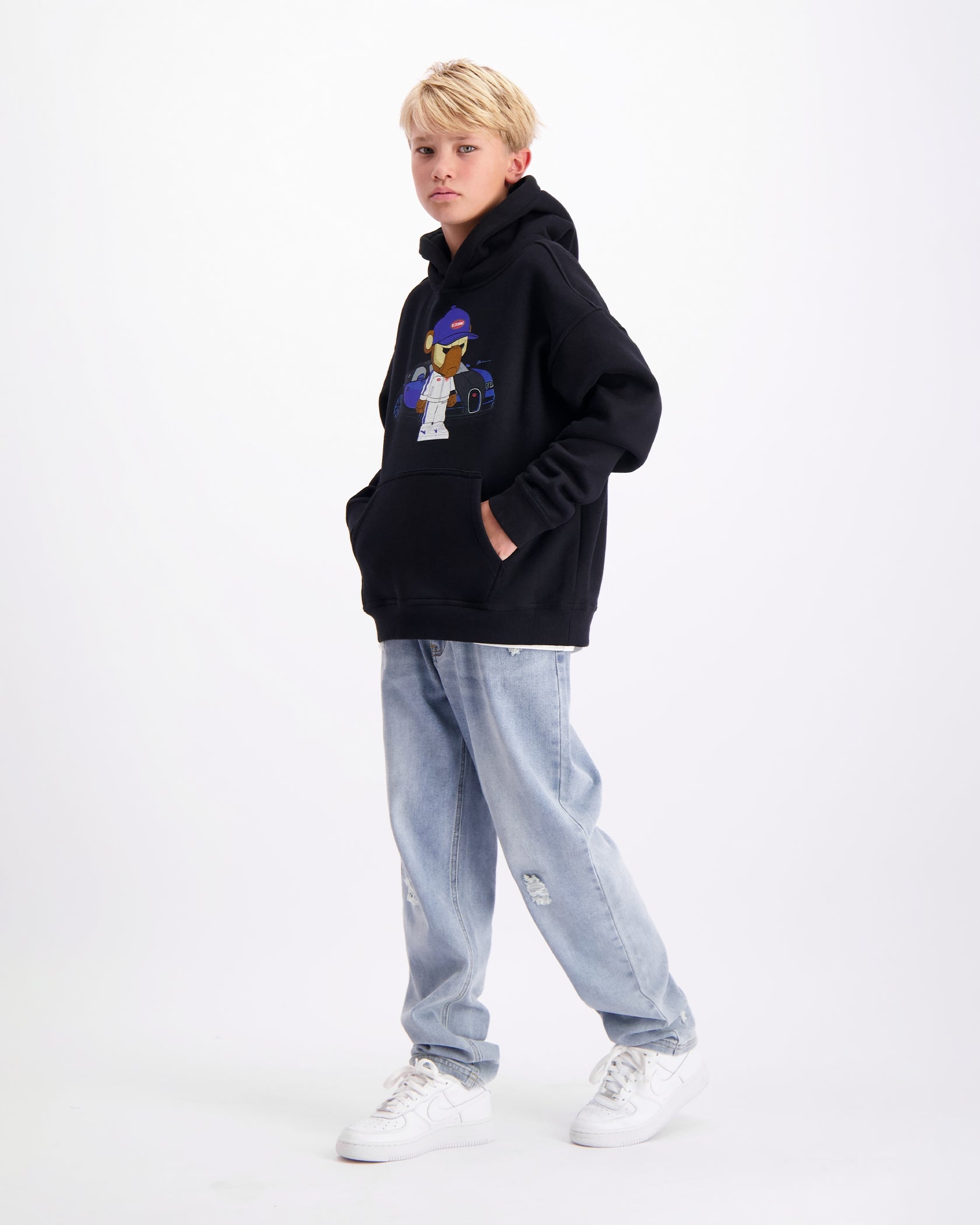 KIDS BBUGATTY HOODIE | Black