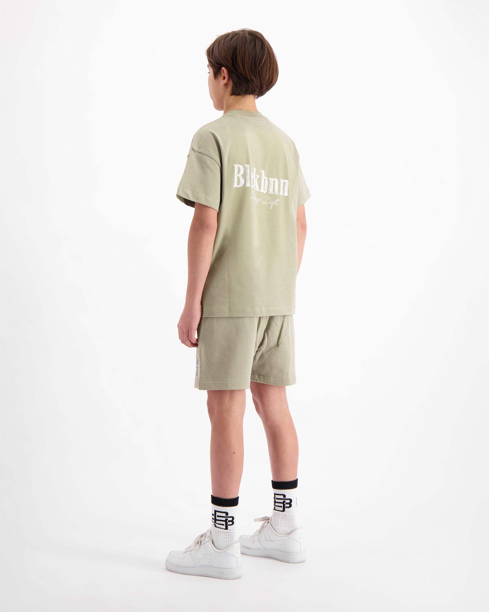 KIDS BRUSH TWINSET | Green