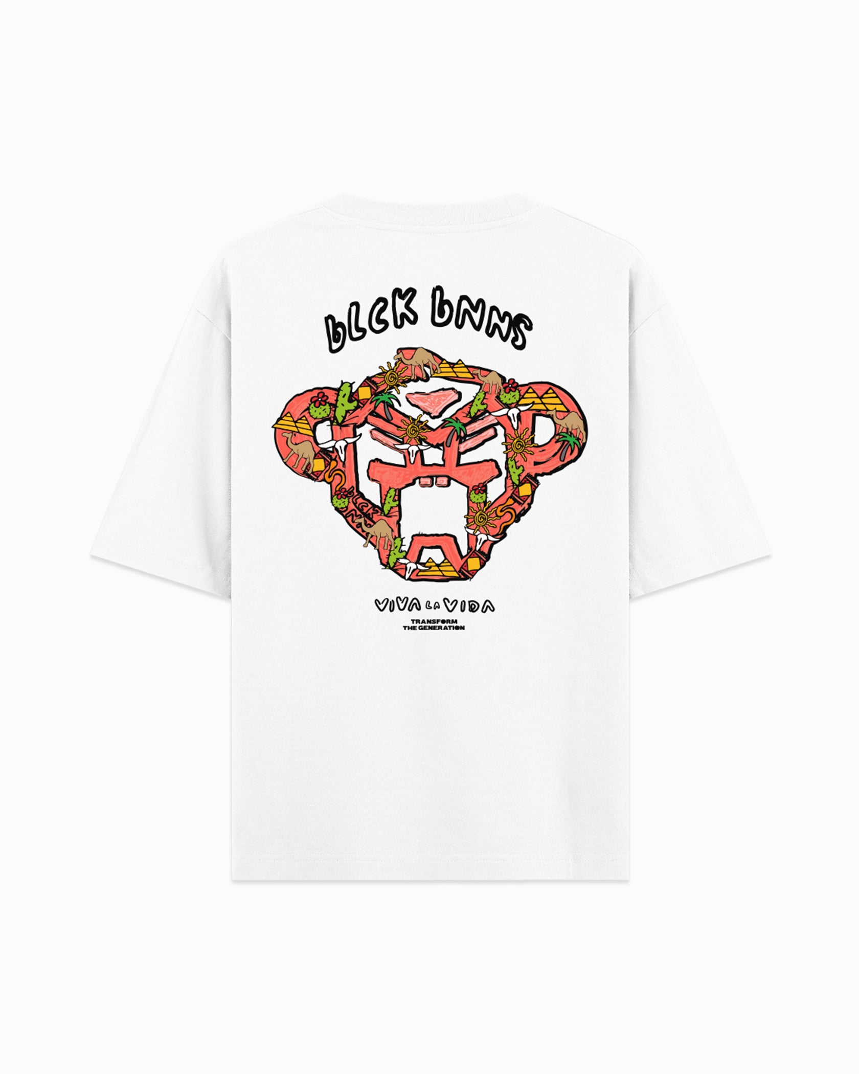KIDS CRAYON T-SHIRT | White