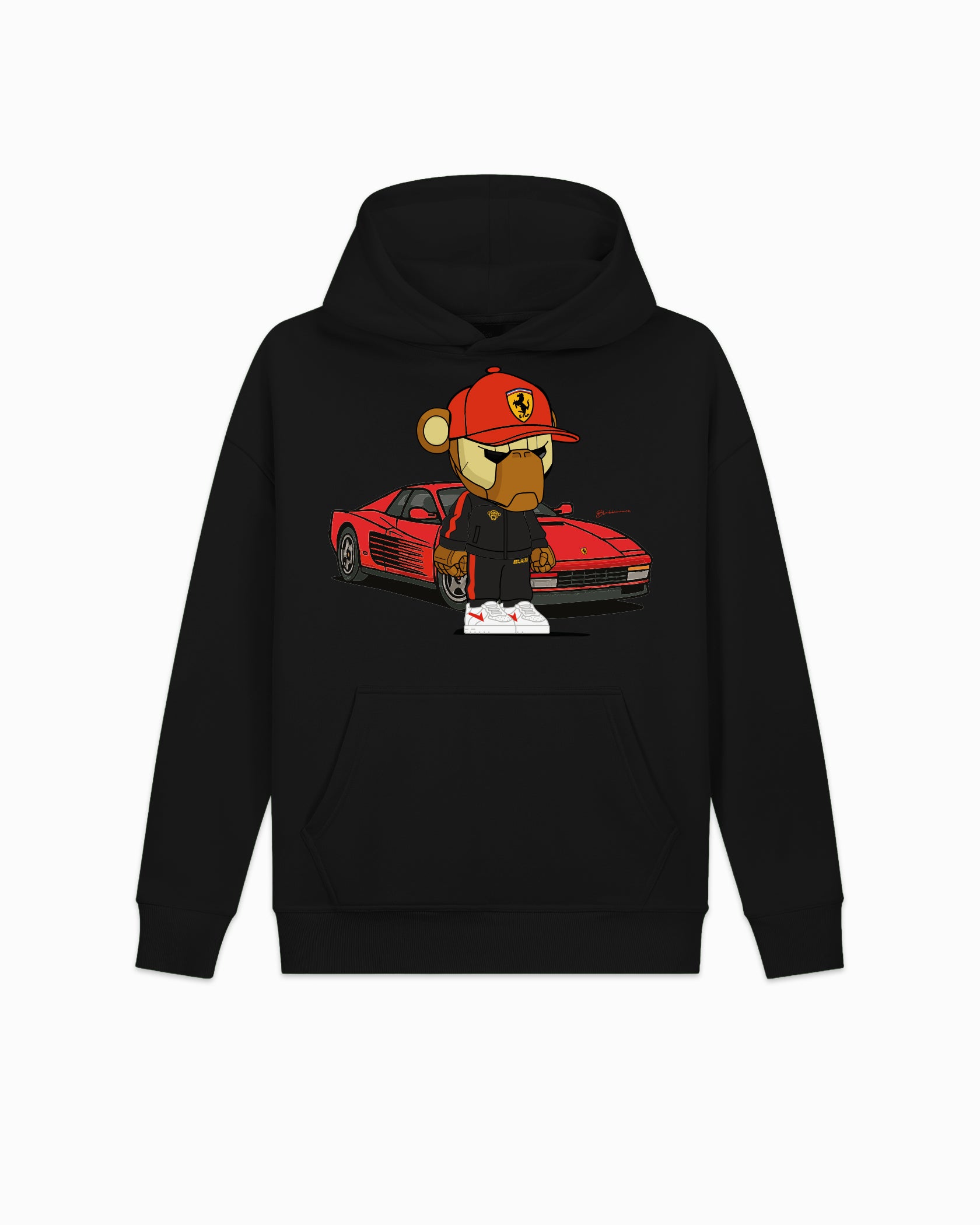 KIDS FEBBARI HOODIE | Black