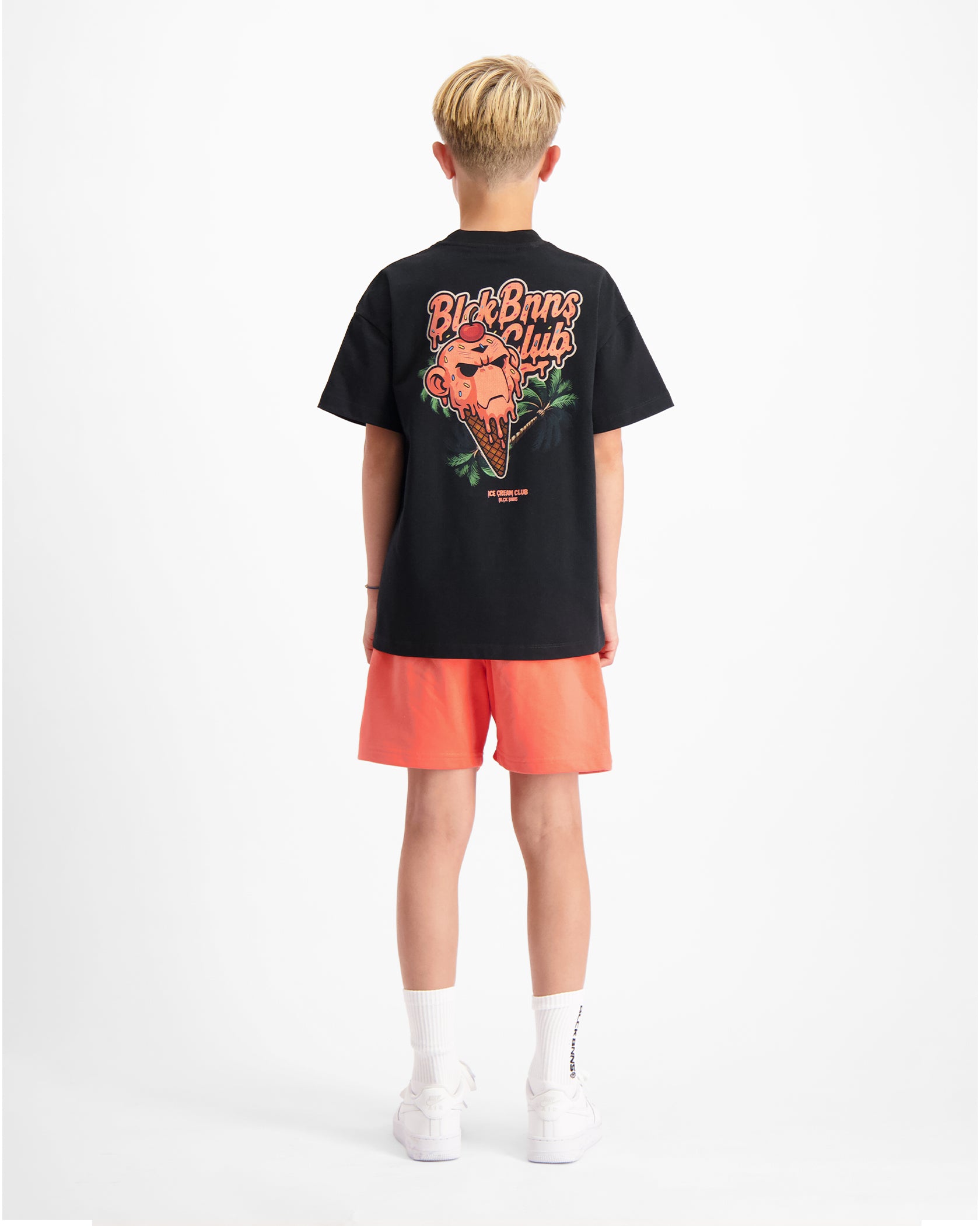 KIDS ICE CREAM TWINSET | Salmon