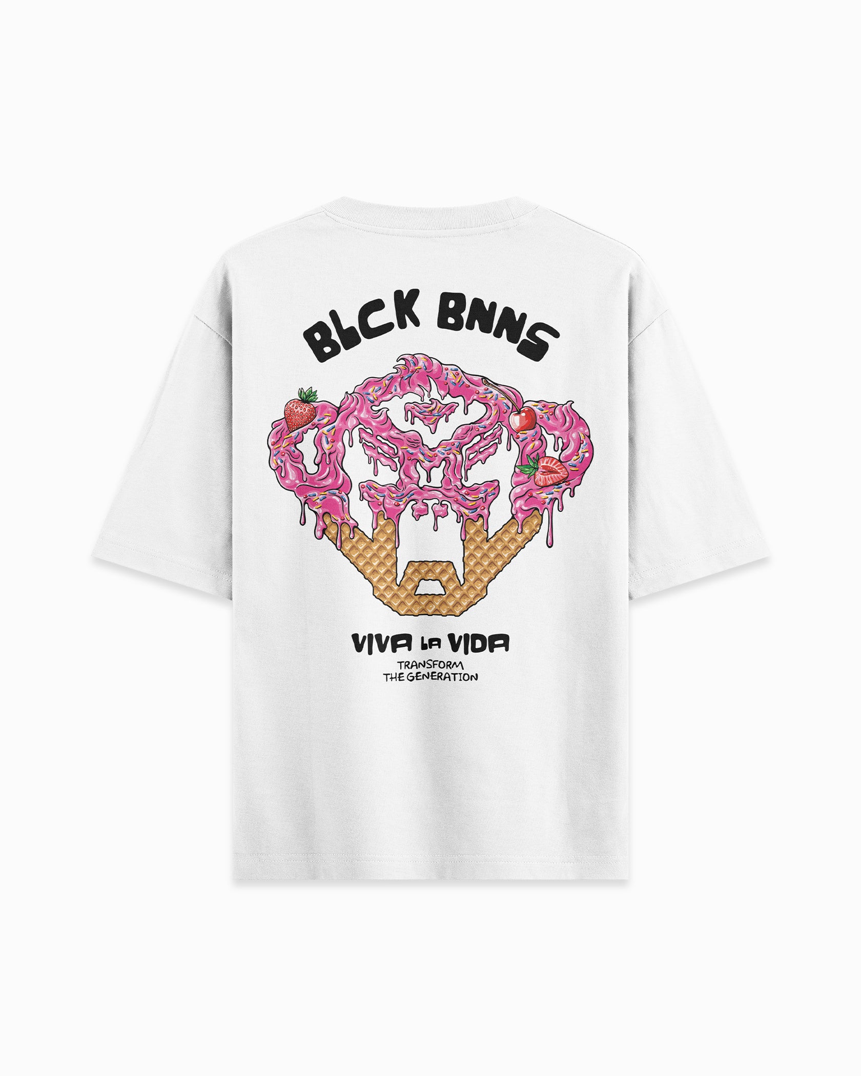 KIDS ICECREAM T-SHIRT | Weiß