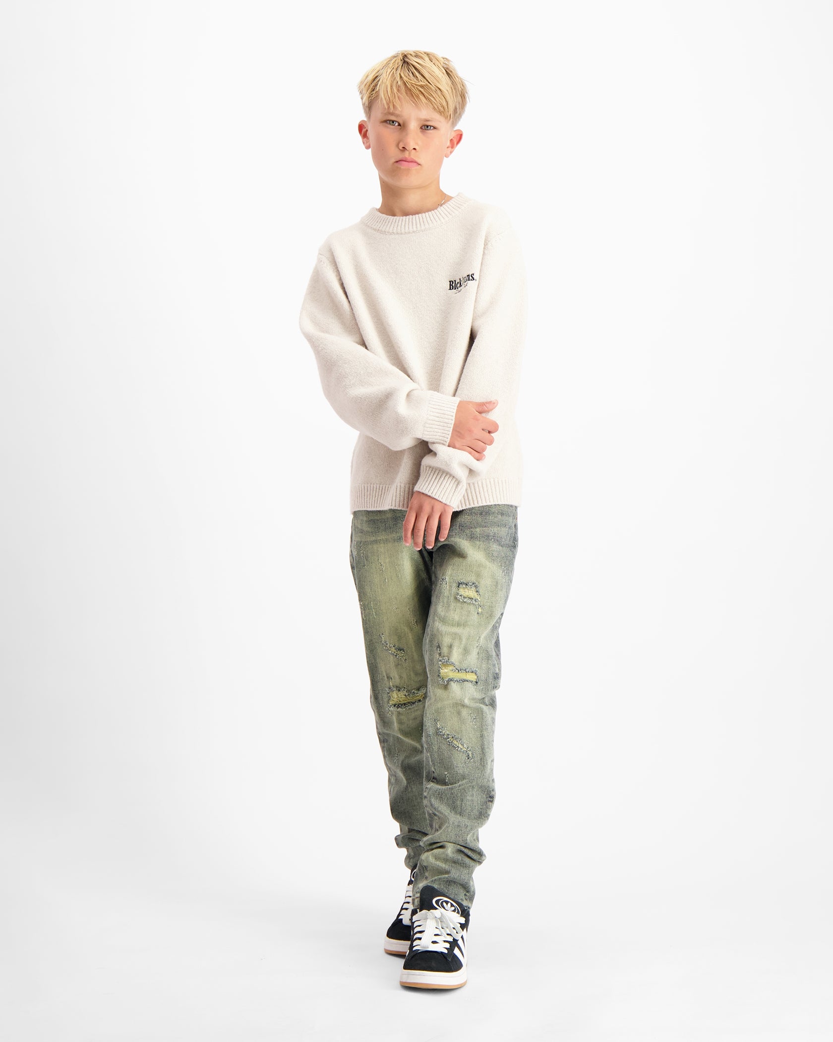KIDS REPAIRED DENIM | Blue