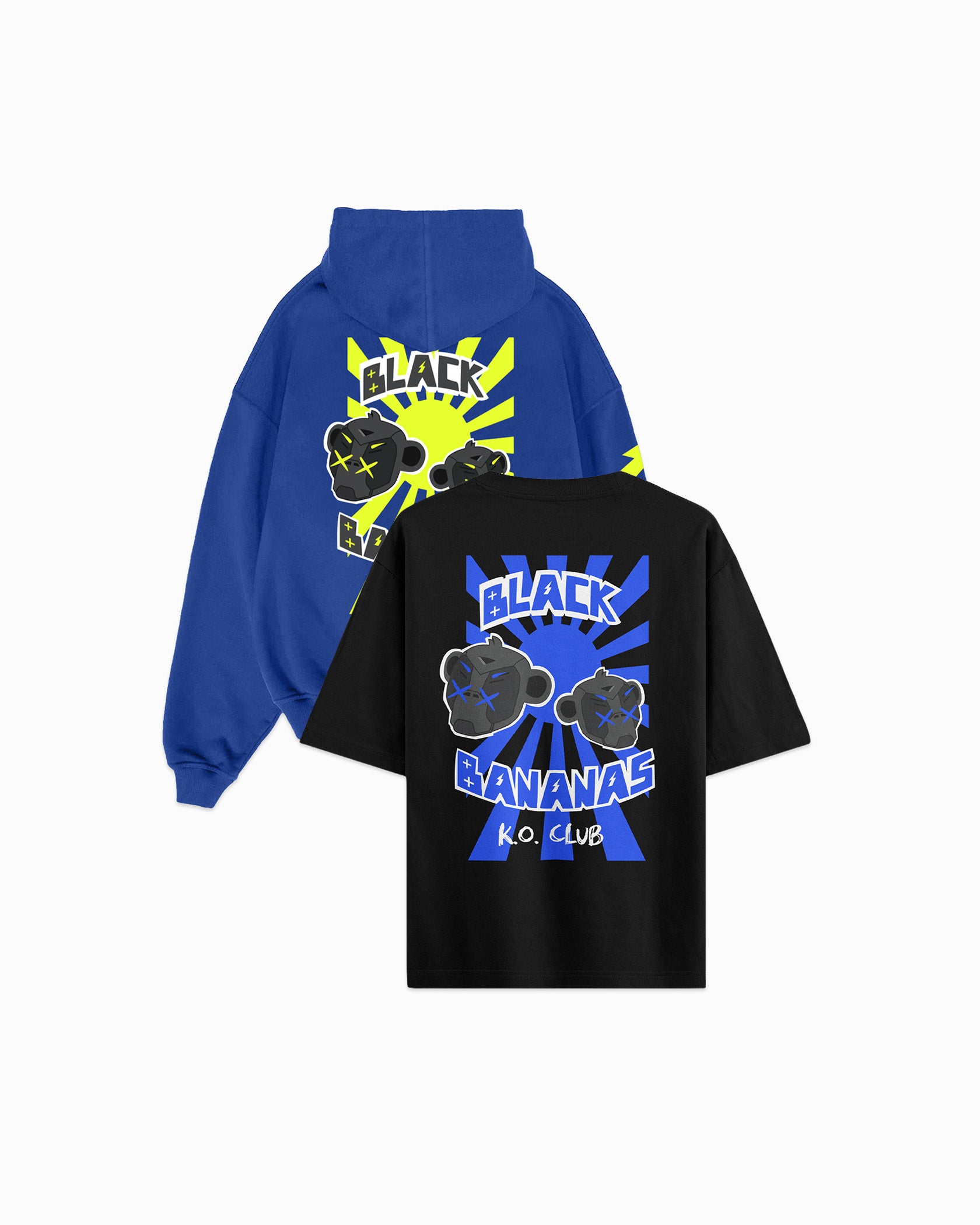 2 PACK - KO CLUB T-SHIRT & HOODIE | BLUE