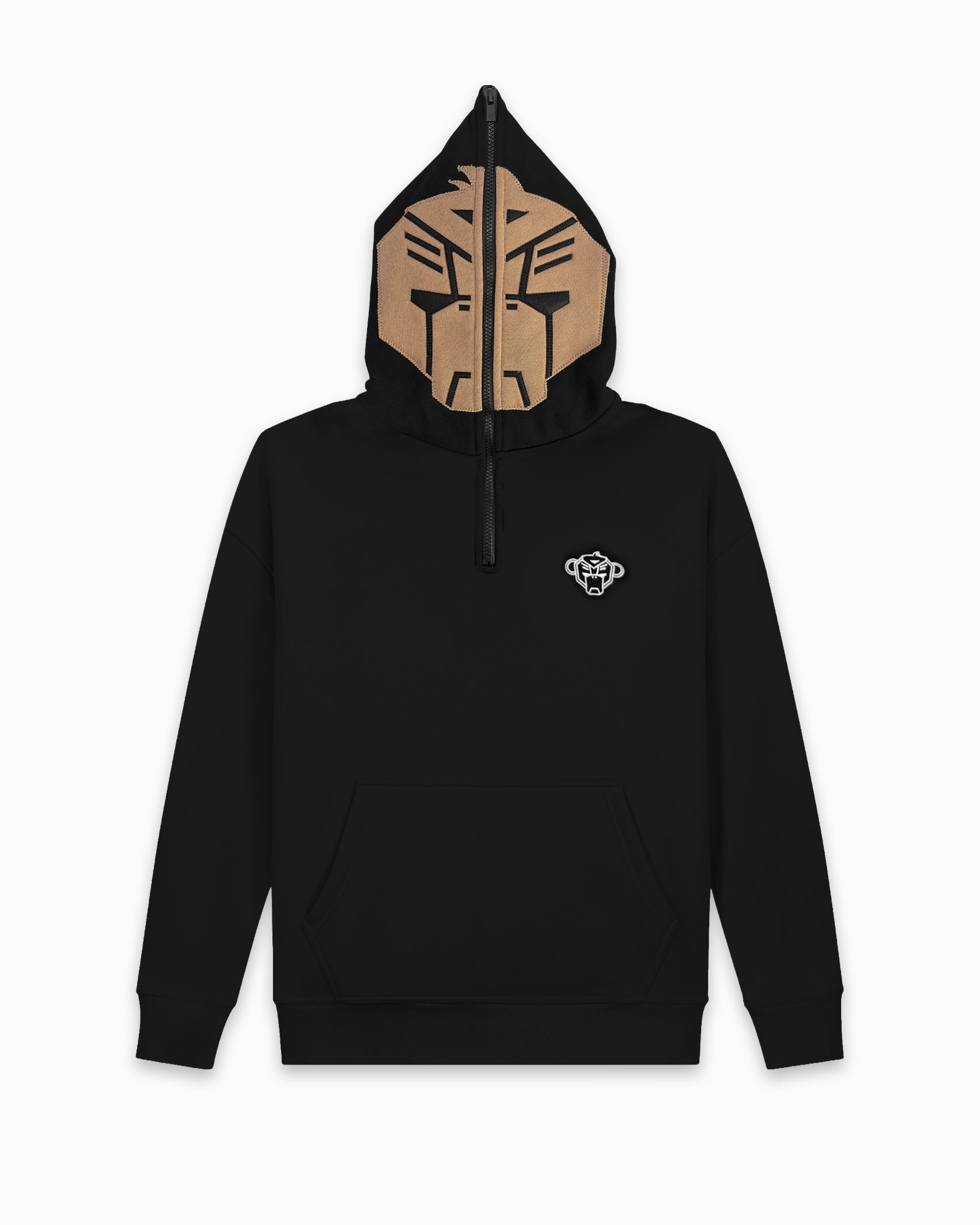 KIDS MASK HOODIE | Black