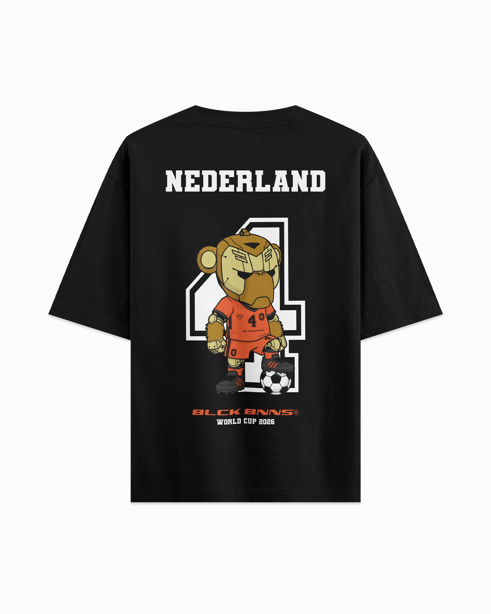KIDS NEDERLAND WK-T-SHIRT | Zwart