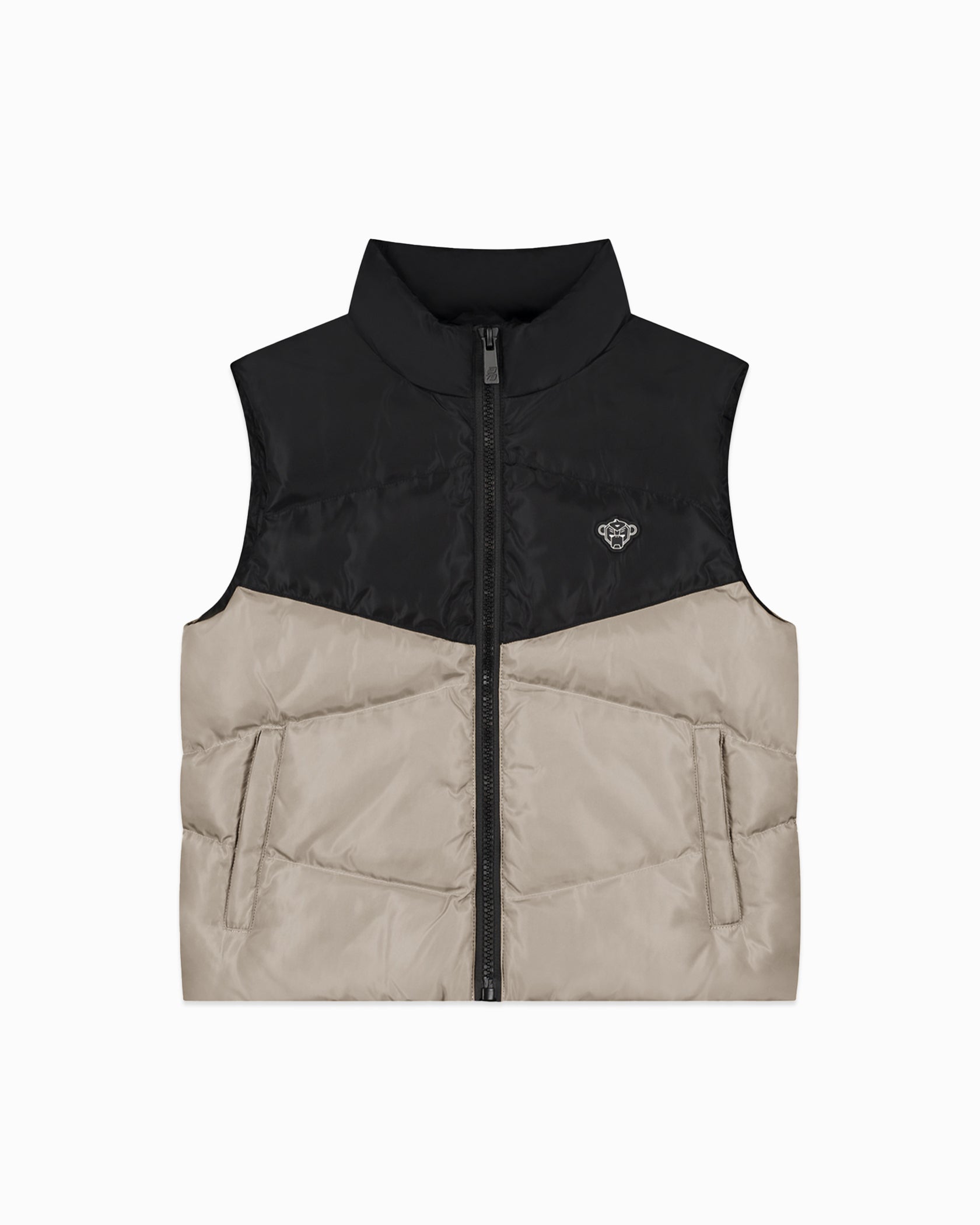 KIDS PEEK BODYWARMER | Grey/Black