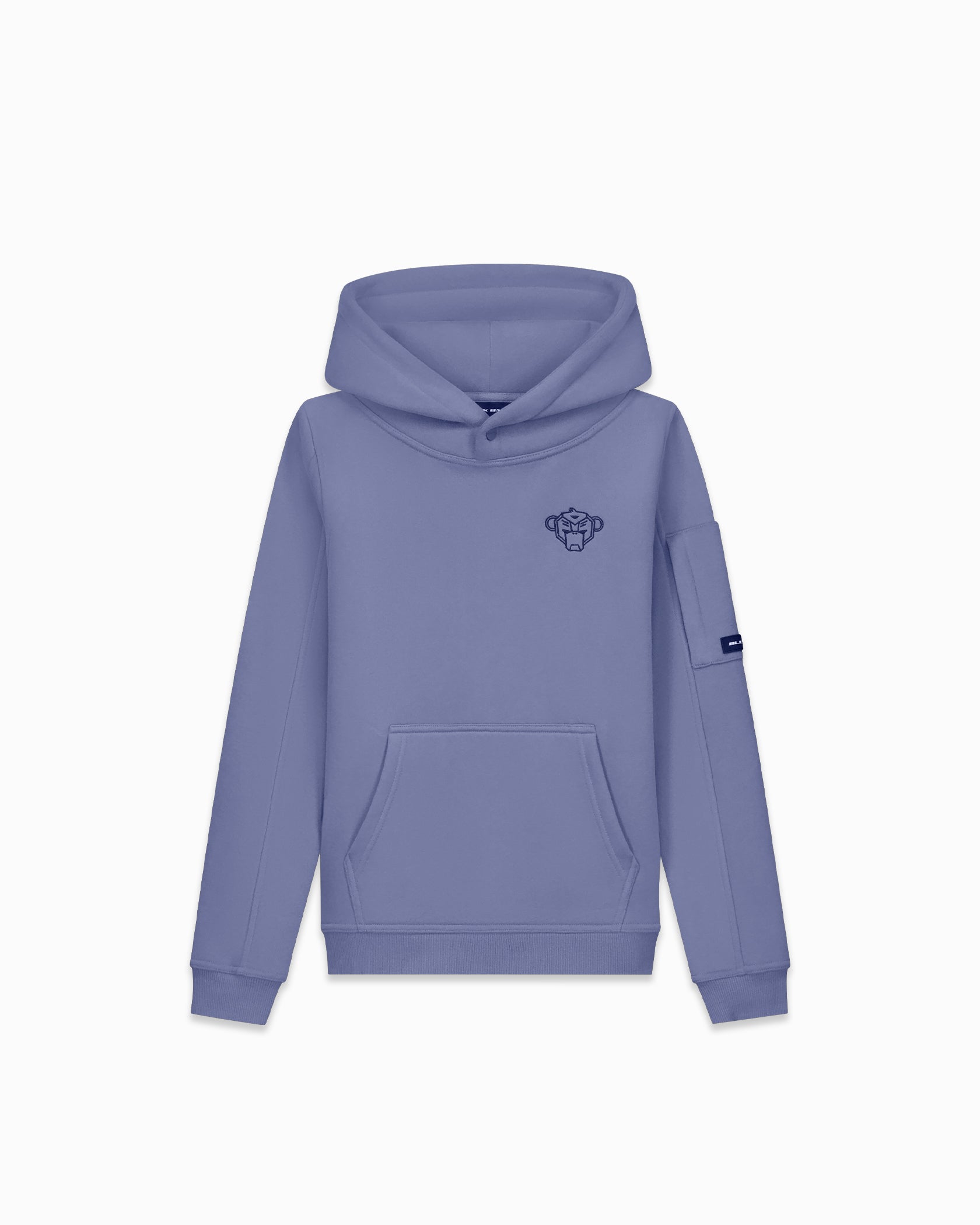 KIDS PLATE HOODIE | Blue