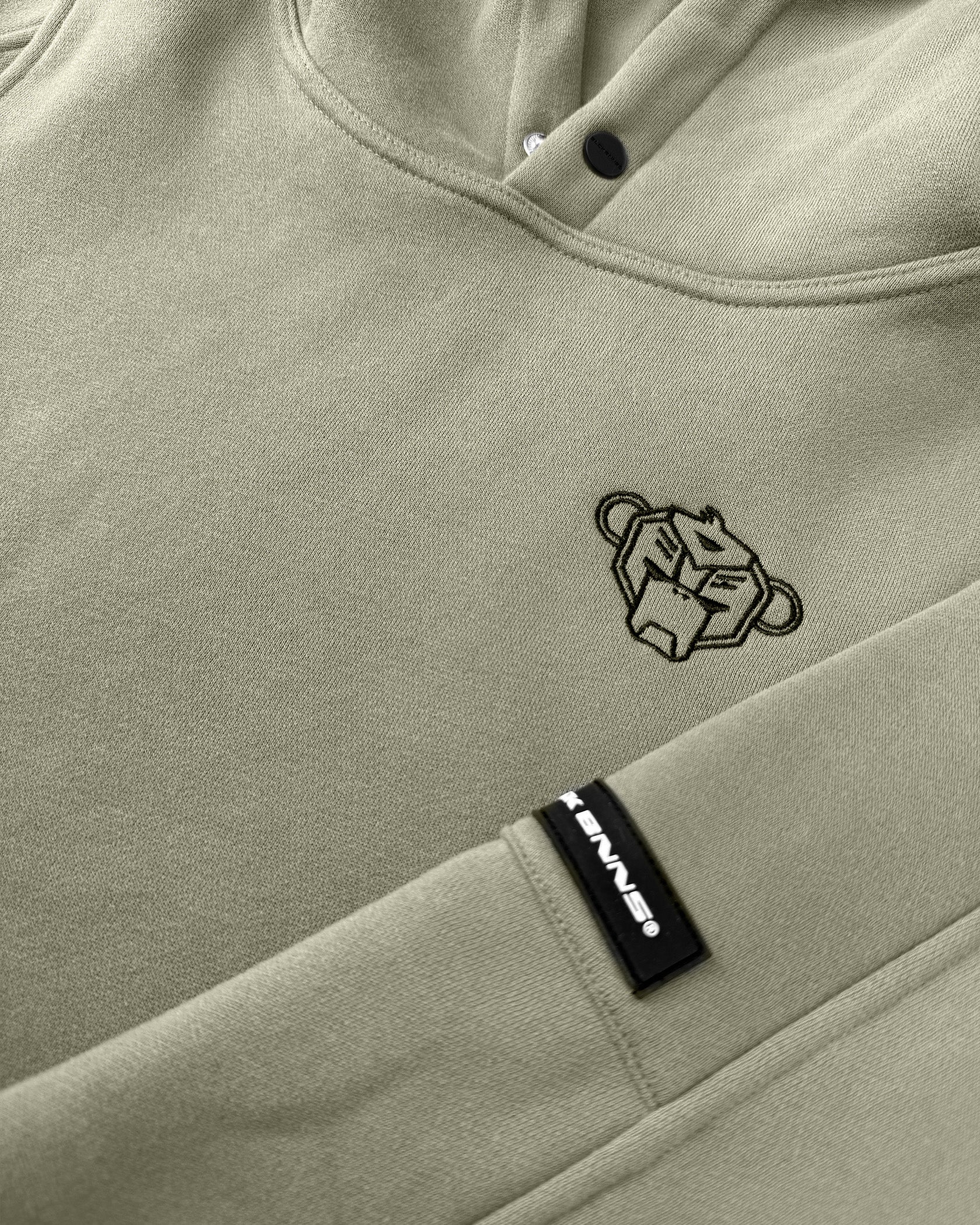 KIDS PLATE HOODIE | Green