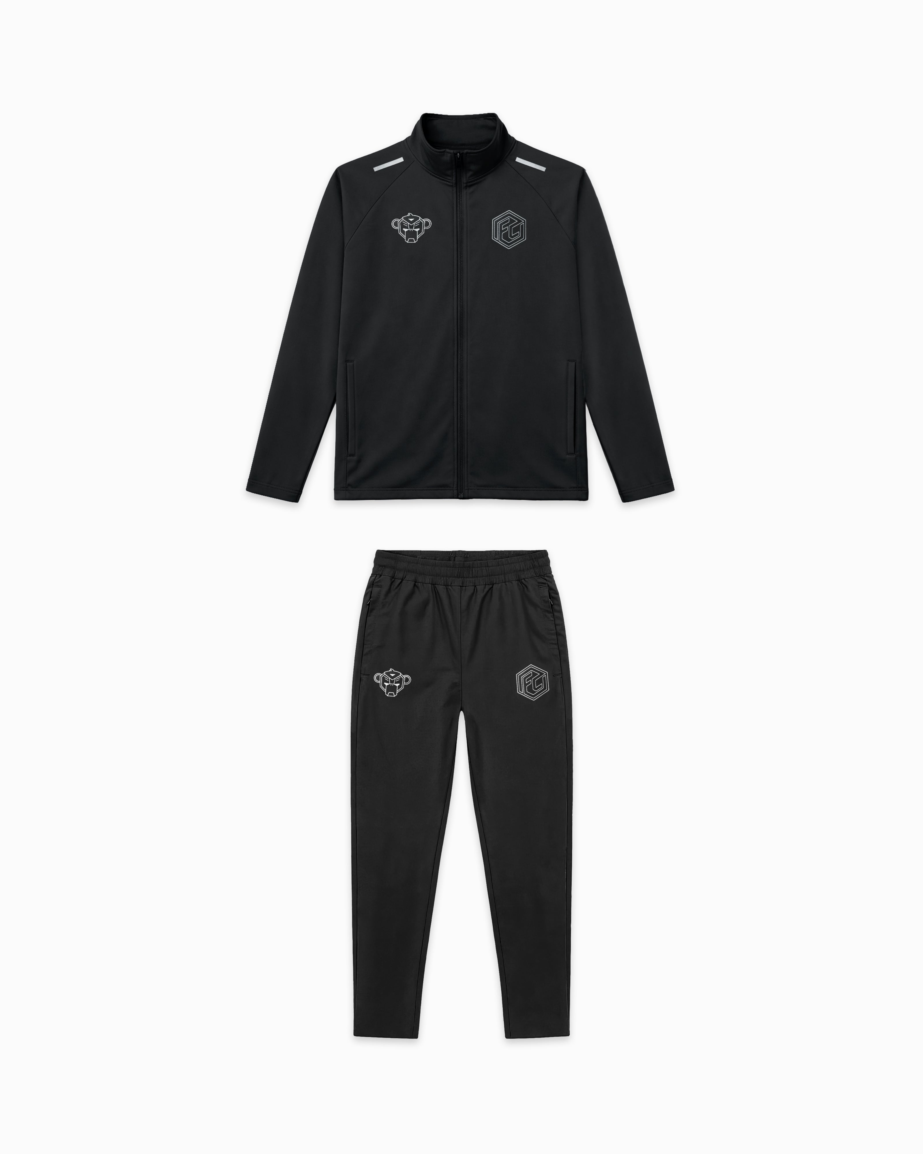 KIDS SHIELD TRACKSUIT | Black