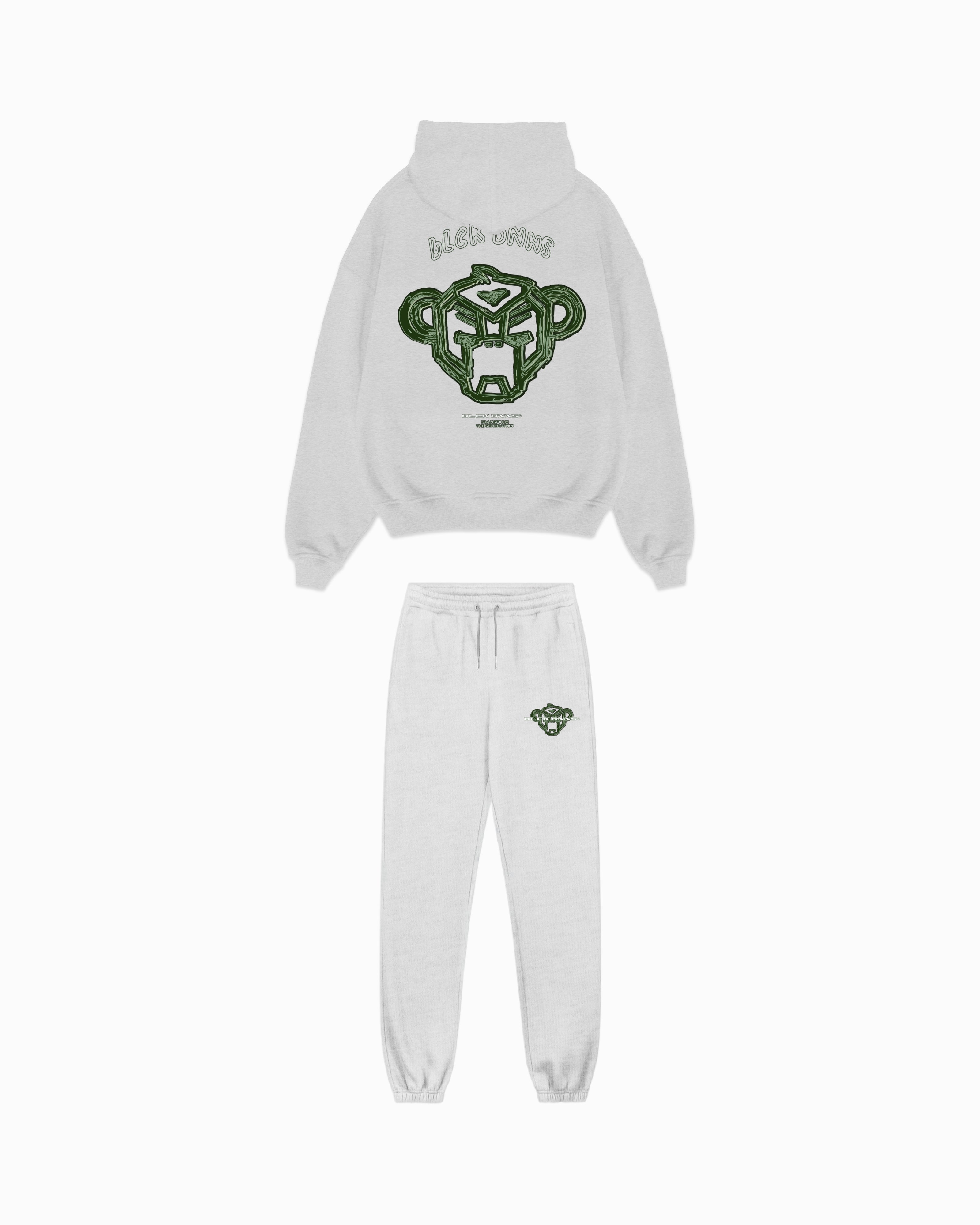 KIDS SKETCH SWEATSUIT | Melange Grey