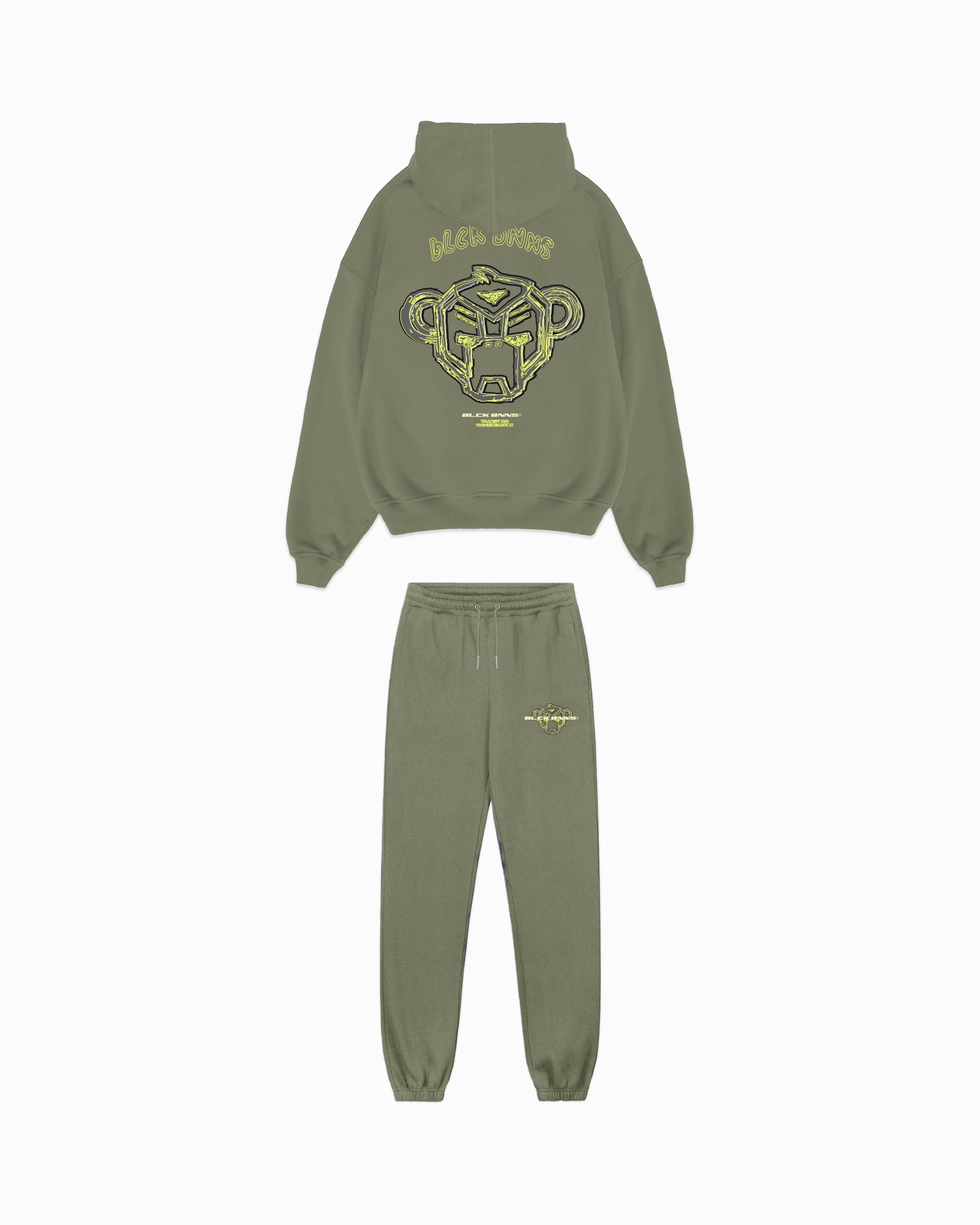 KIDS SKETCH SWEATSUIT | Green