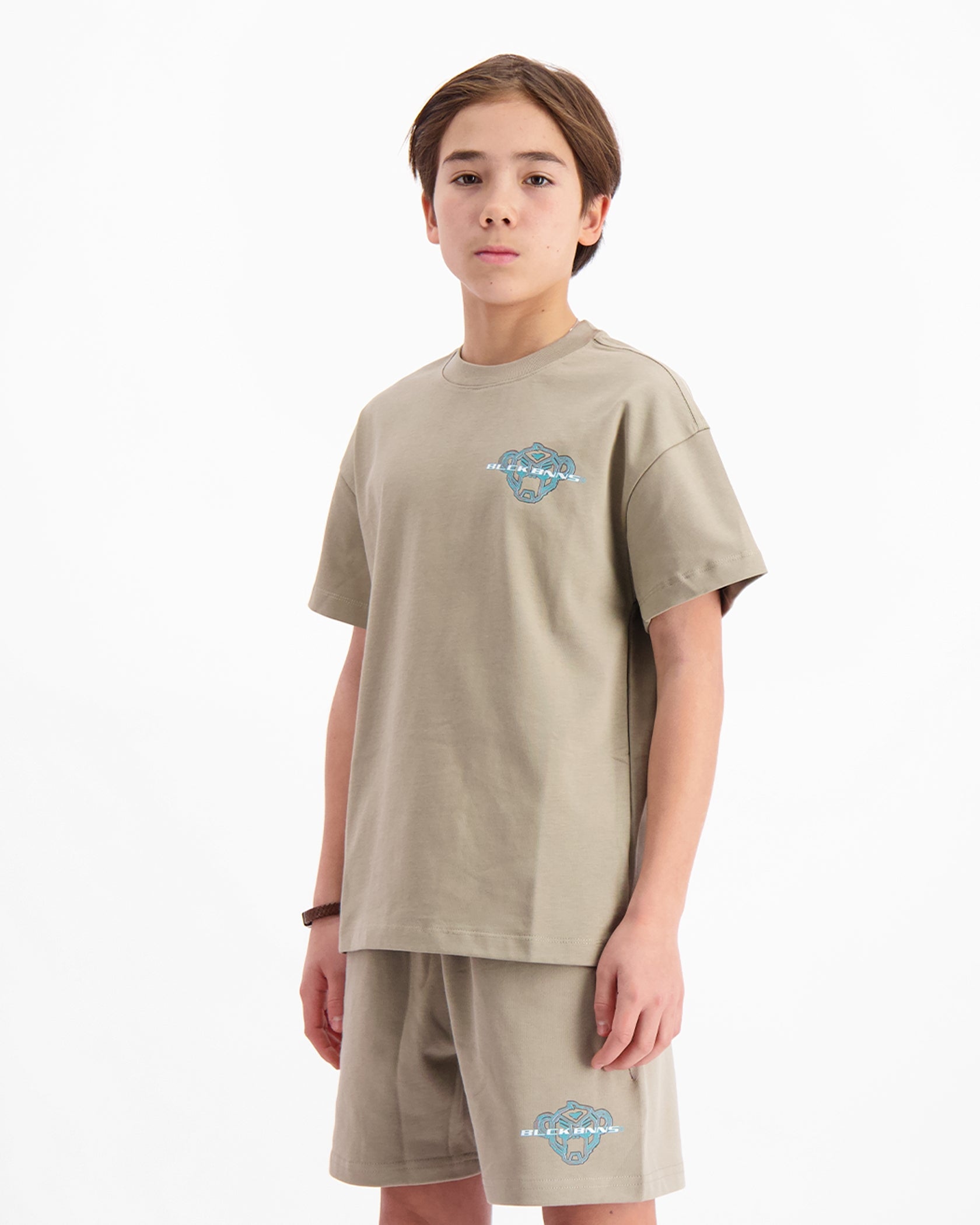 KIDS SKETCH TWINSET | Taupe