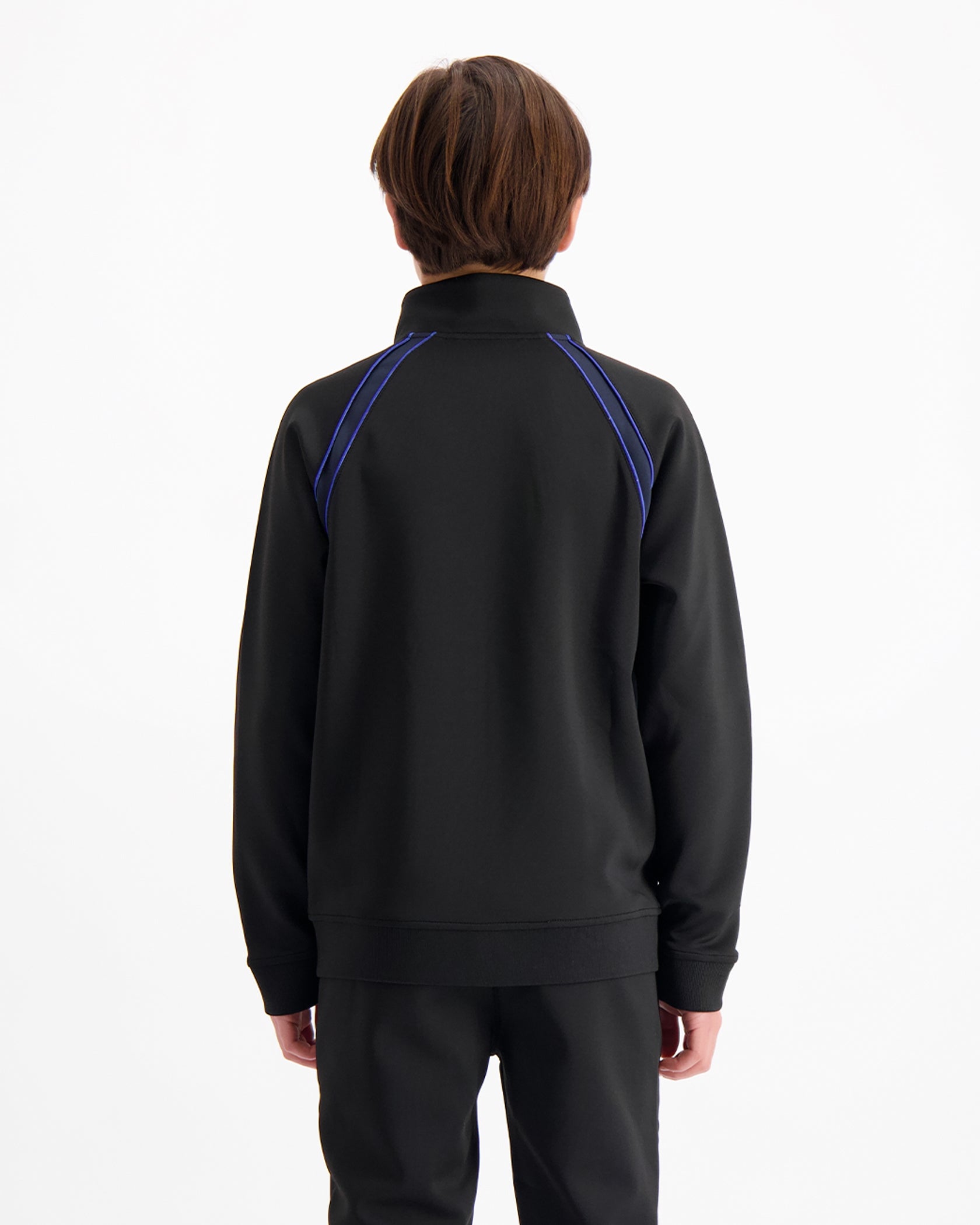 KIDS TEAR TRACKTOP | Black
