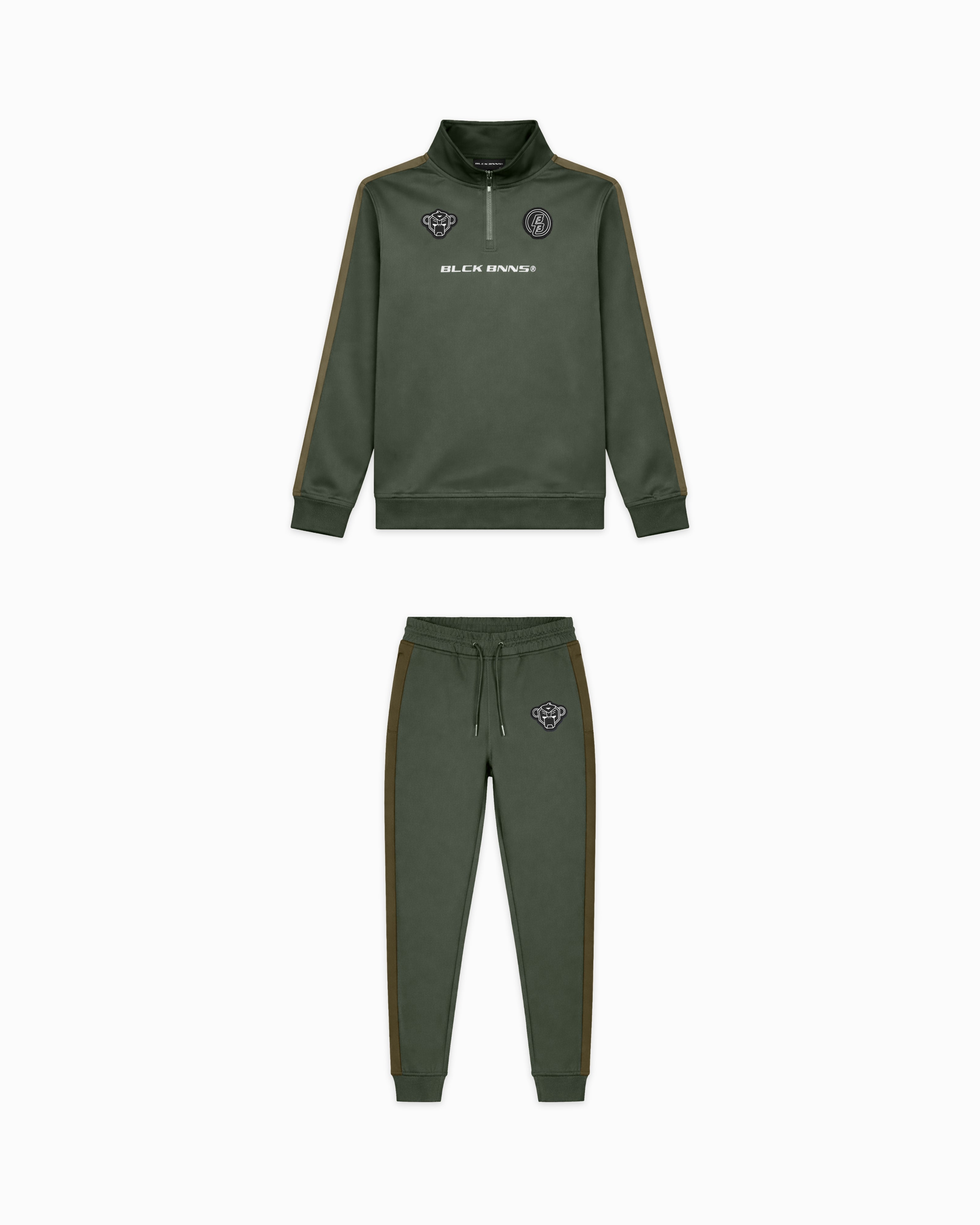 KIDS ZIP-UP TRACKSUIT | Green