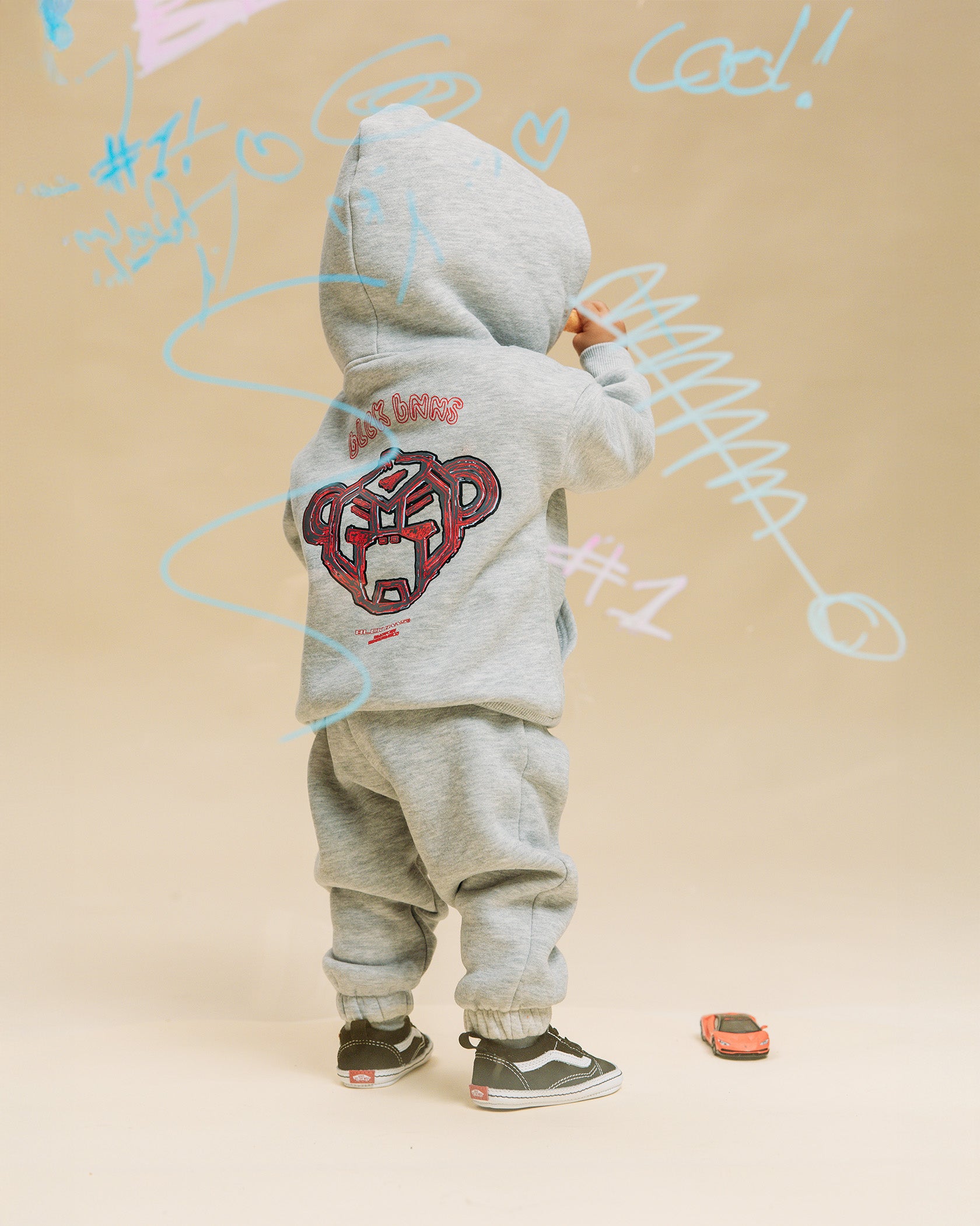 MC SKETCH SWEATSUIT | Melange Grey