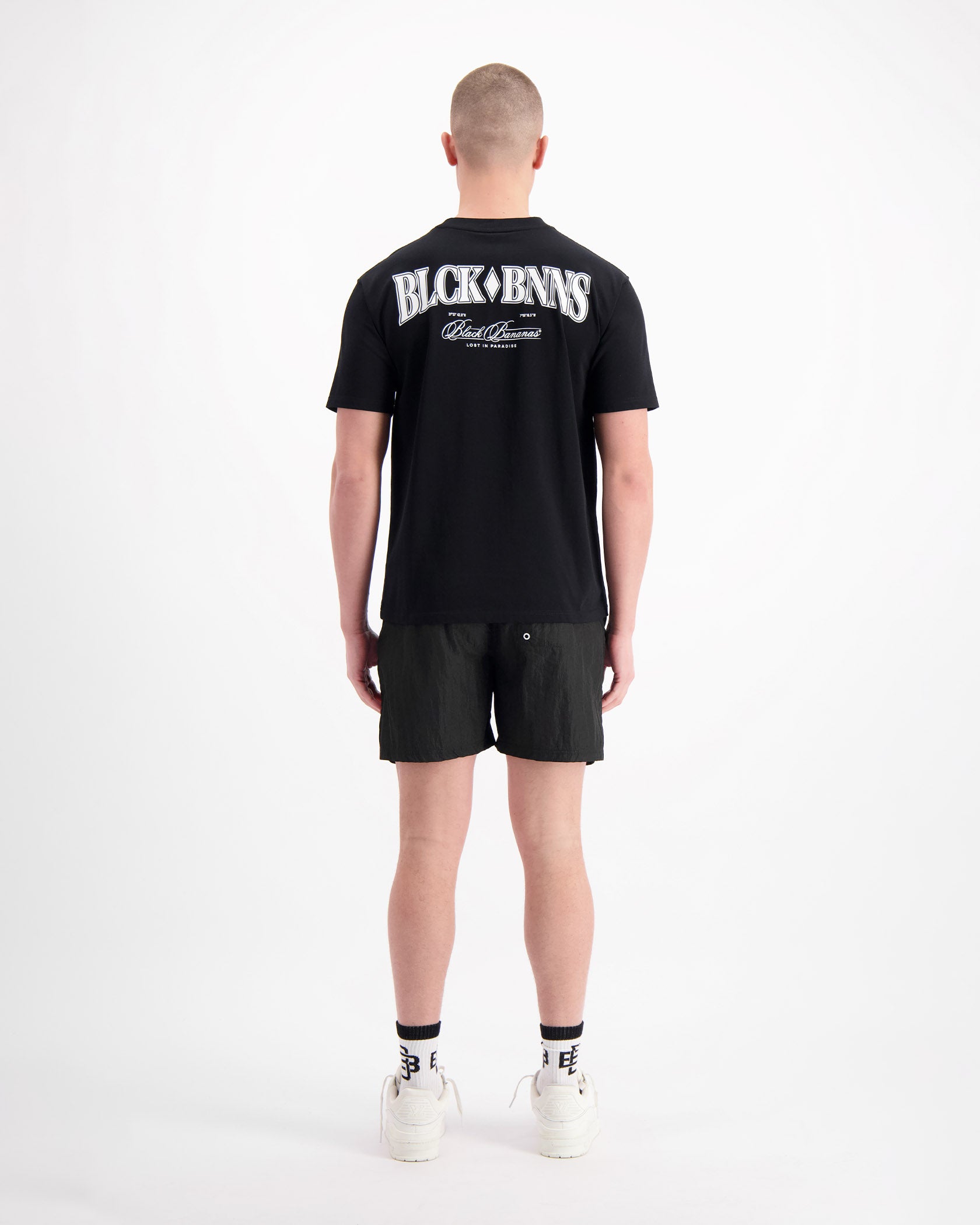 MONOGRAM SWIMSHORTS | Black