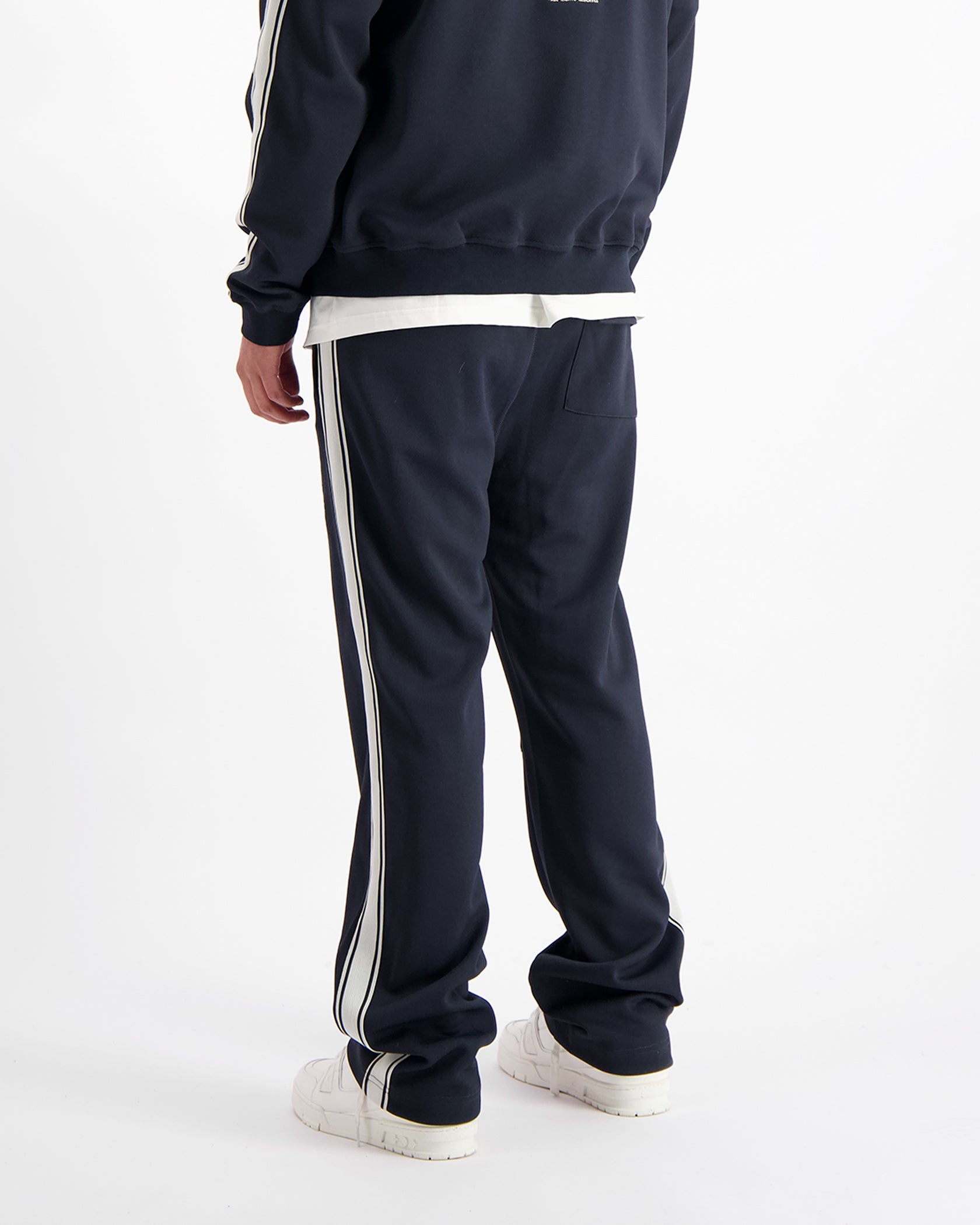 MONOGRAM TRACKPANTS | Navy