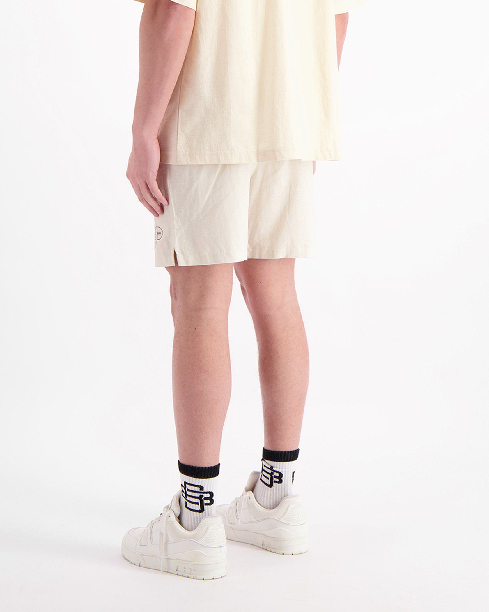 NOMAD LINEN SHORTS | Sand
