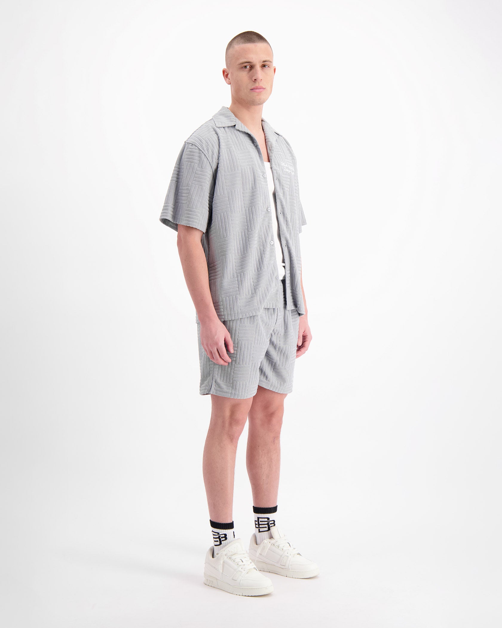 TERRY RESORT SHIRT | Grey