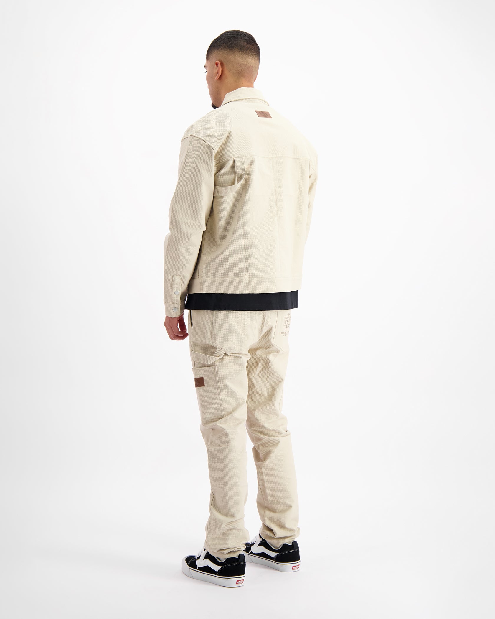 TWILL WORKER TWINSET | Sand