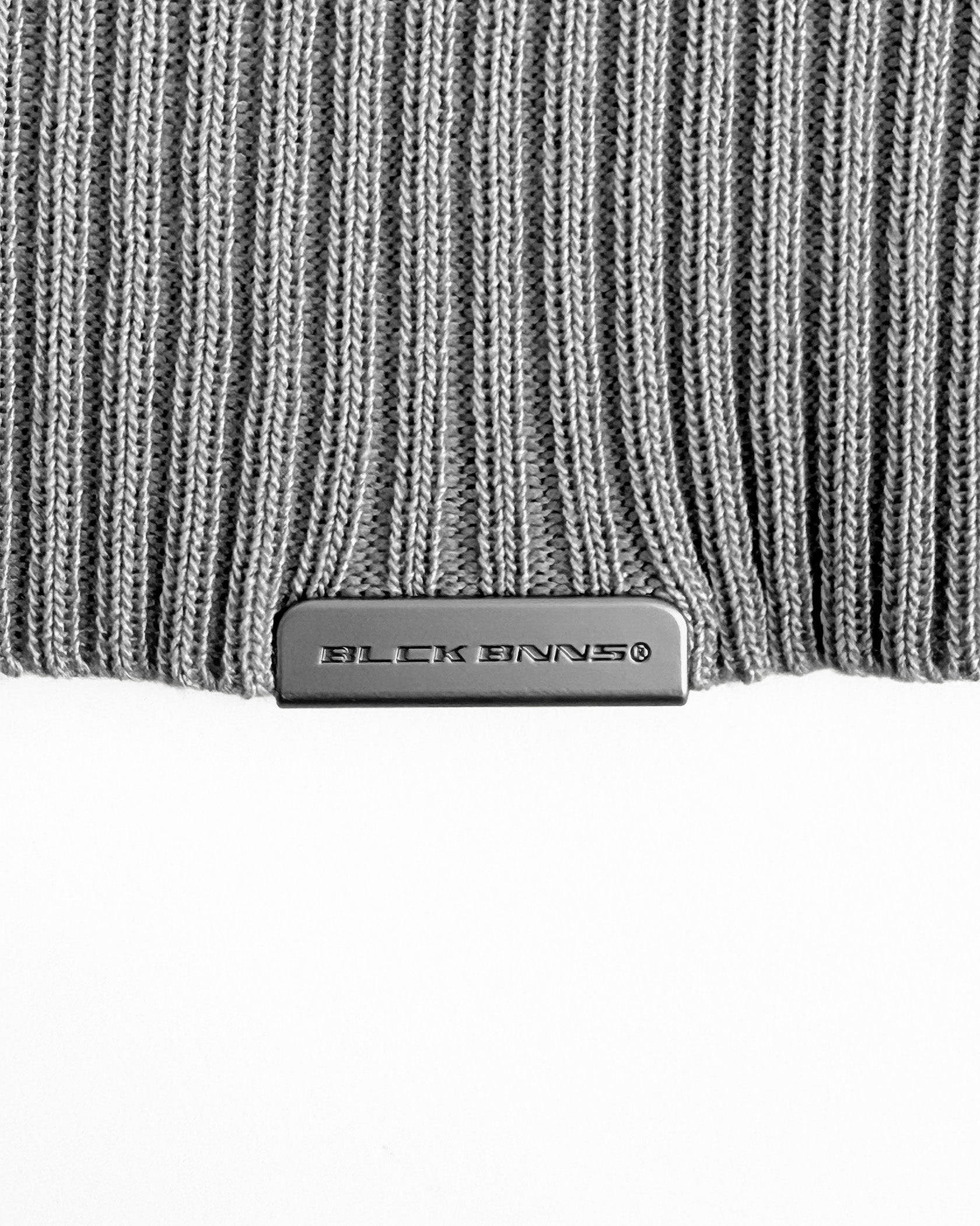 WAFLE KNIT HENLEY | Grey