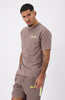 INITIAL TEE | Brown