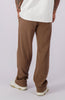 MONOGRAM WAFFLE PANTS | Brown