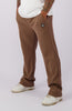 MONOGRAM WAFFLE PANTS | Brown