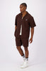 MONO RELAX SHORTS | Brown