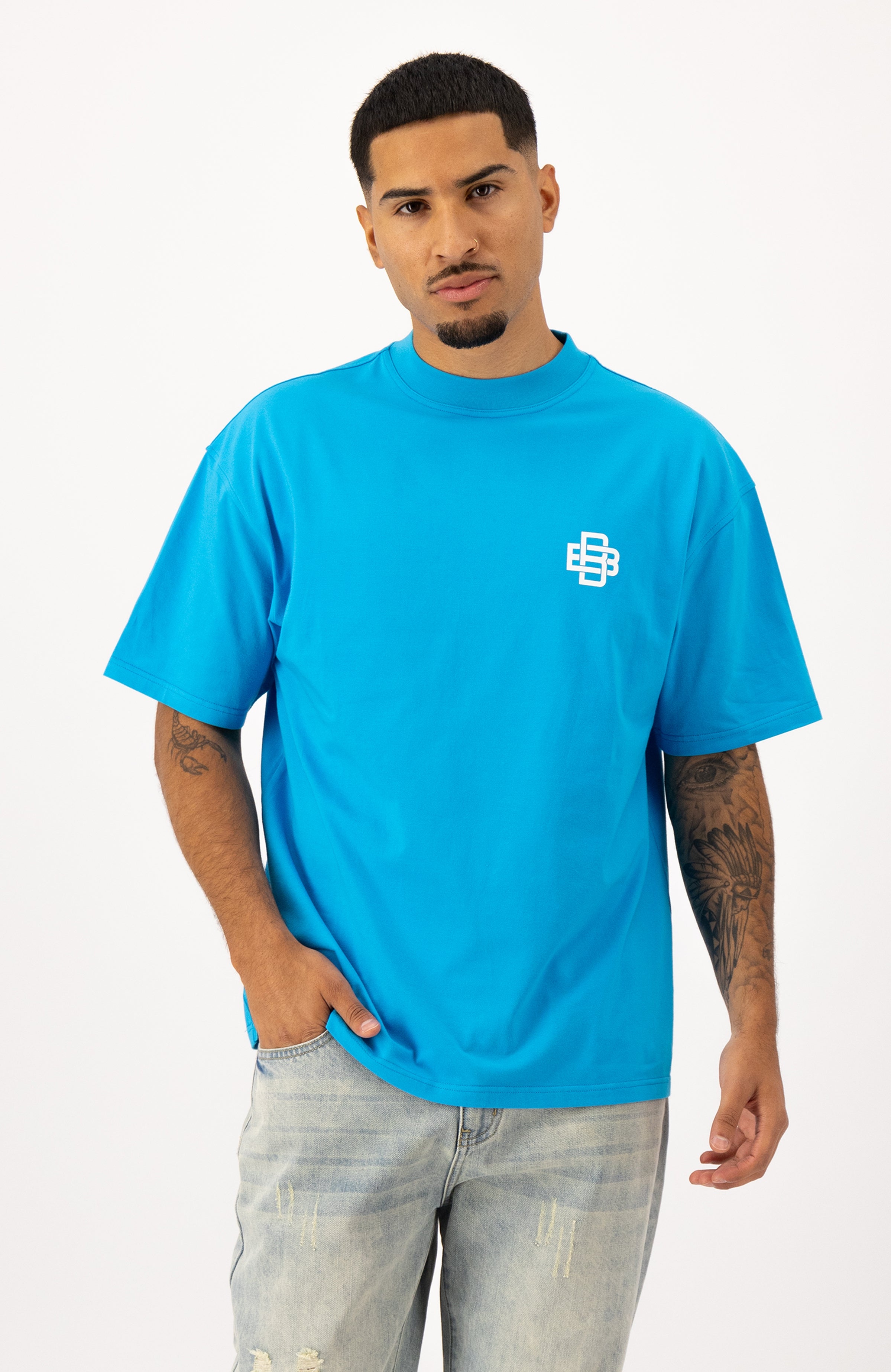 MONO TEE | Blue