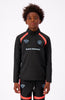 JR. FOOTBALL TRACKTOP | Black