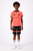 JR. FOOTBALL TEE | Coral