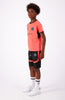 JR. FOOTBALL TEE | Coral