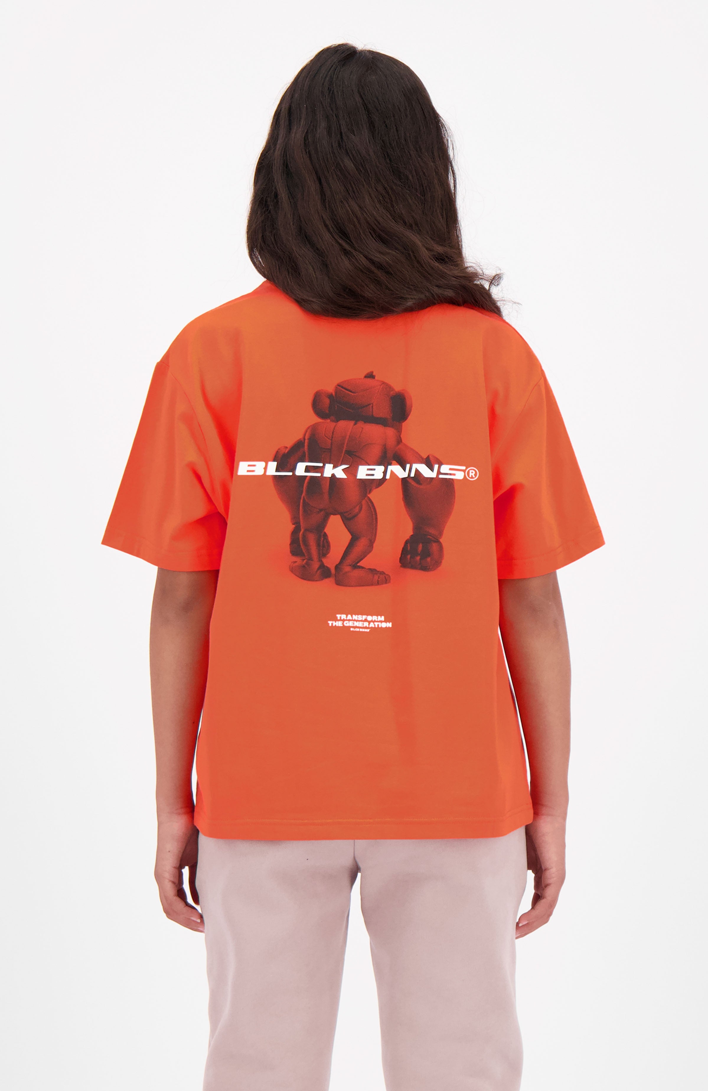 JR. 3D CONVOY T-SHIRT | Neon Orange